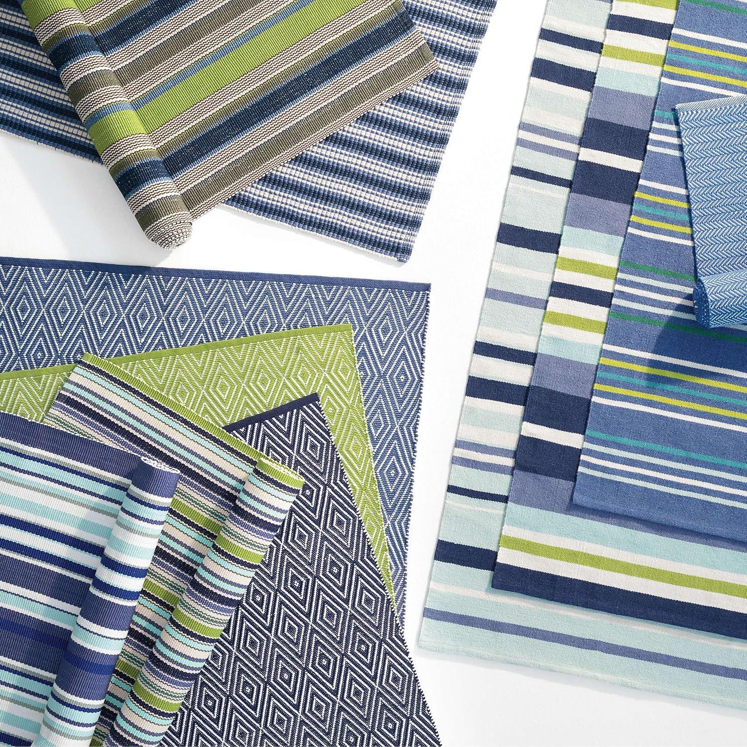 Skyler Stripe Handwoven Indoor/Outdoor Rug