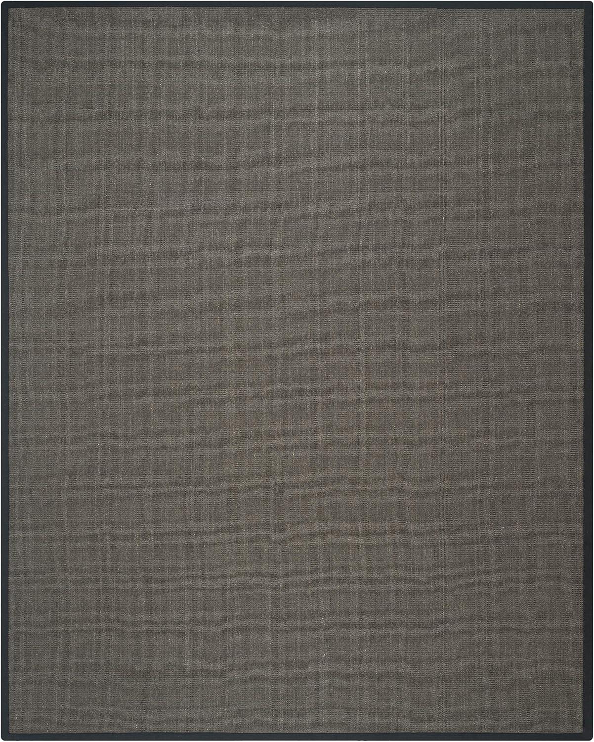 Natural Fiber NF441 Power Loomed Indoor Area Rug - Charcoal/Charcoal - 5'x8' - Safavieh.