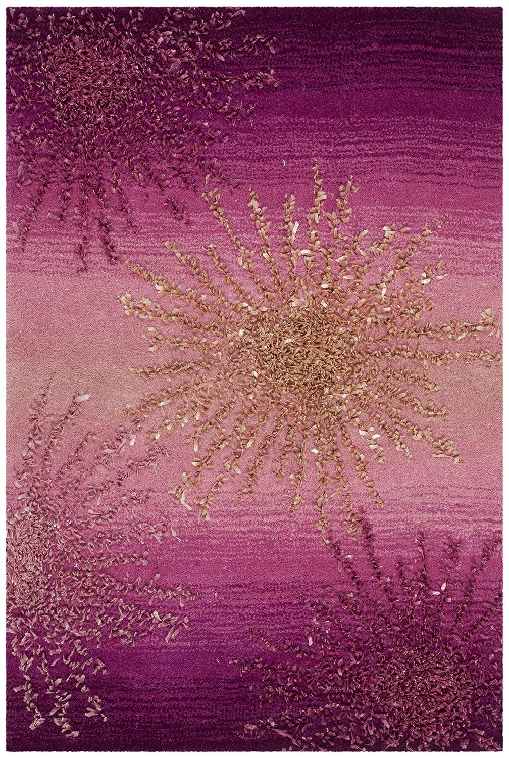 Soho SOH712 Hand Tufted Indoor Accent Rug - Pink - 2'x3' - Safavieh.