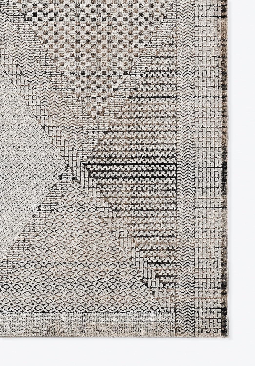 Momeni Noho Ben Machine Loomed Rug Ivory