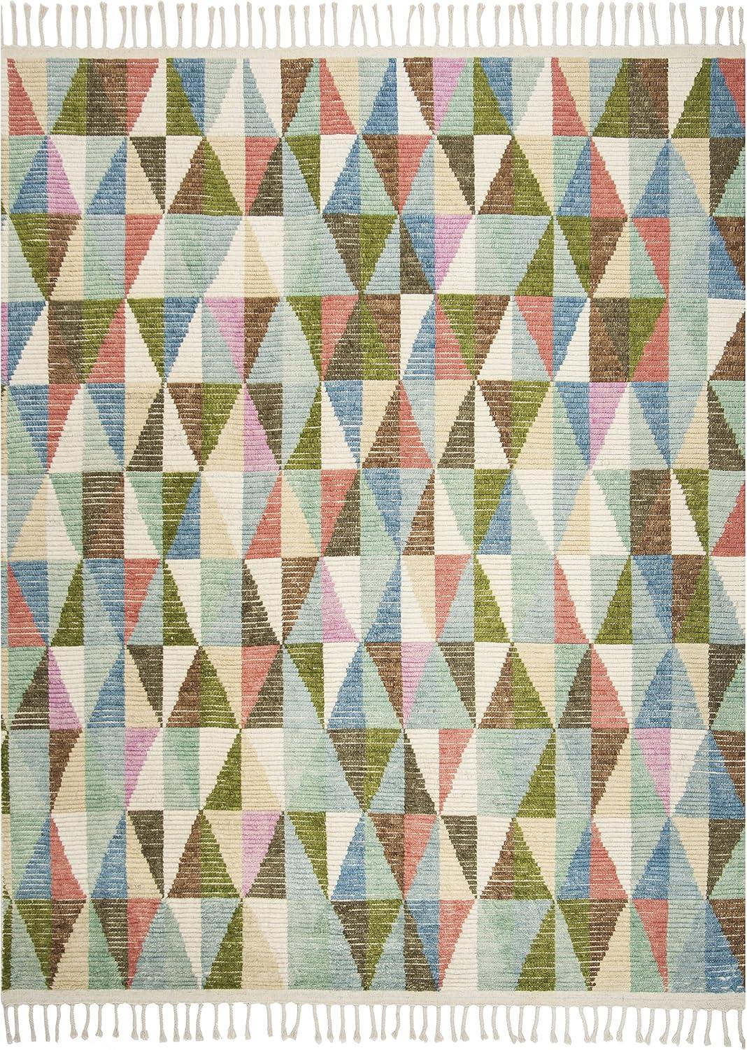 Kenya KNY118 Hand Knotted Area Rug - Multi - 8'x10' - Safavieh.