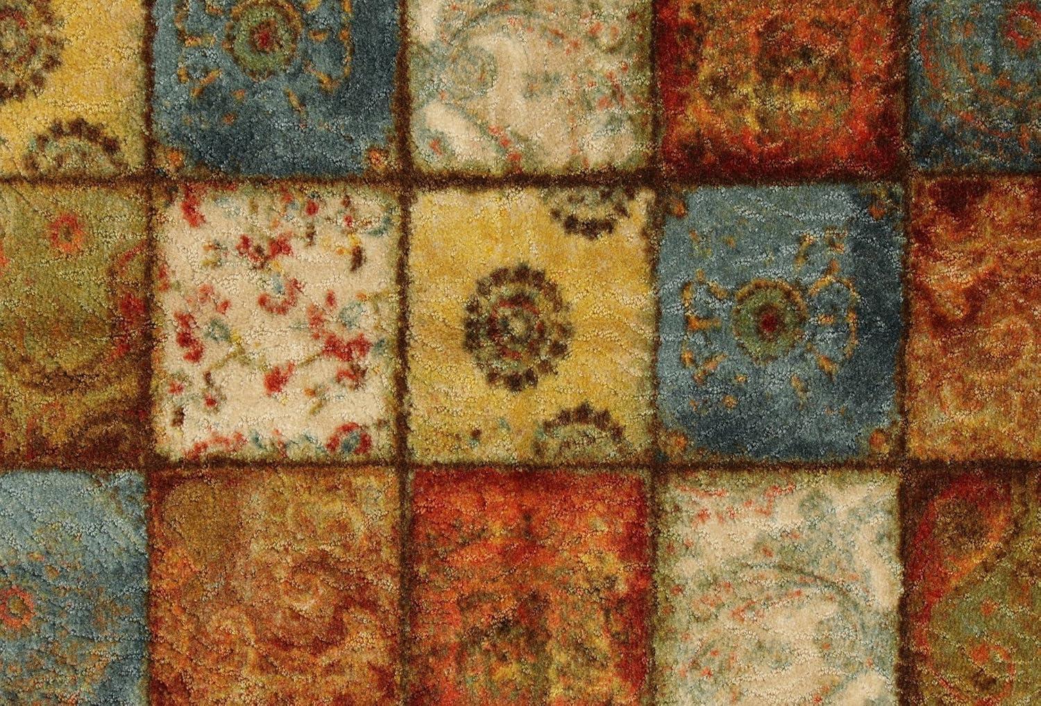 BrylaneHome Non-Skid Printed Loop 30" X 46" Scatter Mat