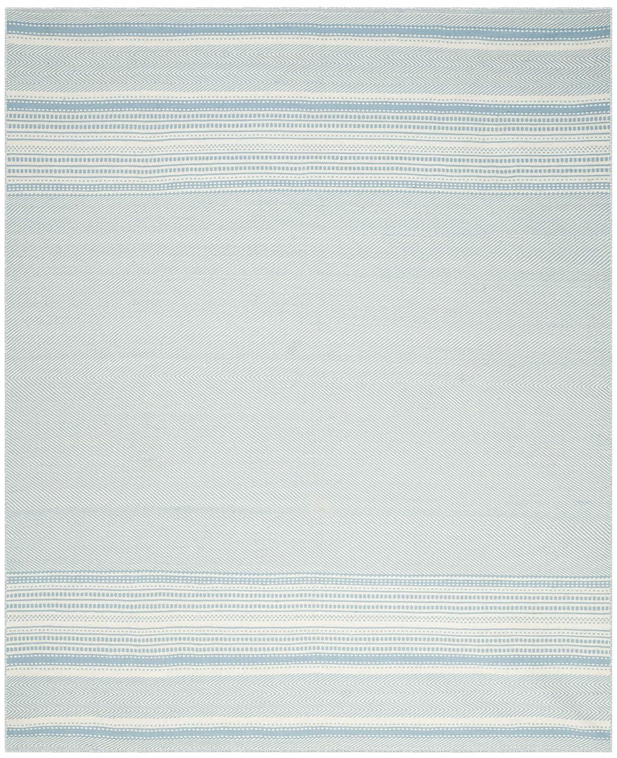 Grice Kilim Hand Woven Flat Weave Wool Striped Rug