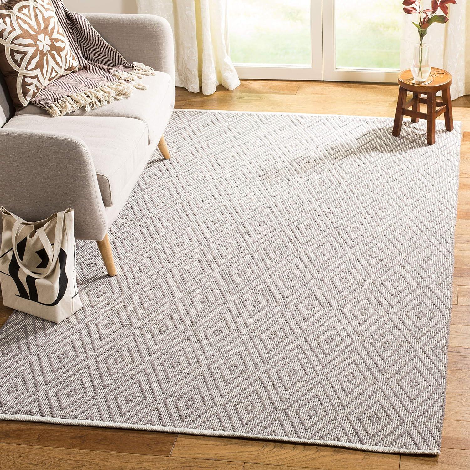 Montauk MTK811 Hand Woven Indoor Accent Rug - Grey/Ivory - 3'x5' - Safavieh.