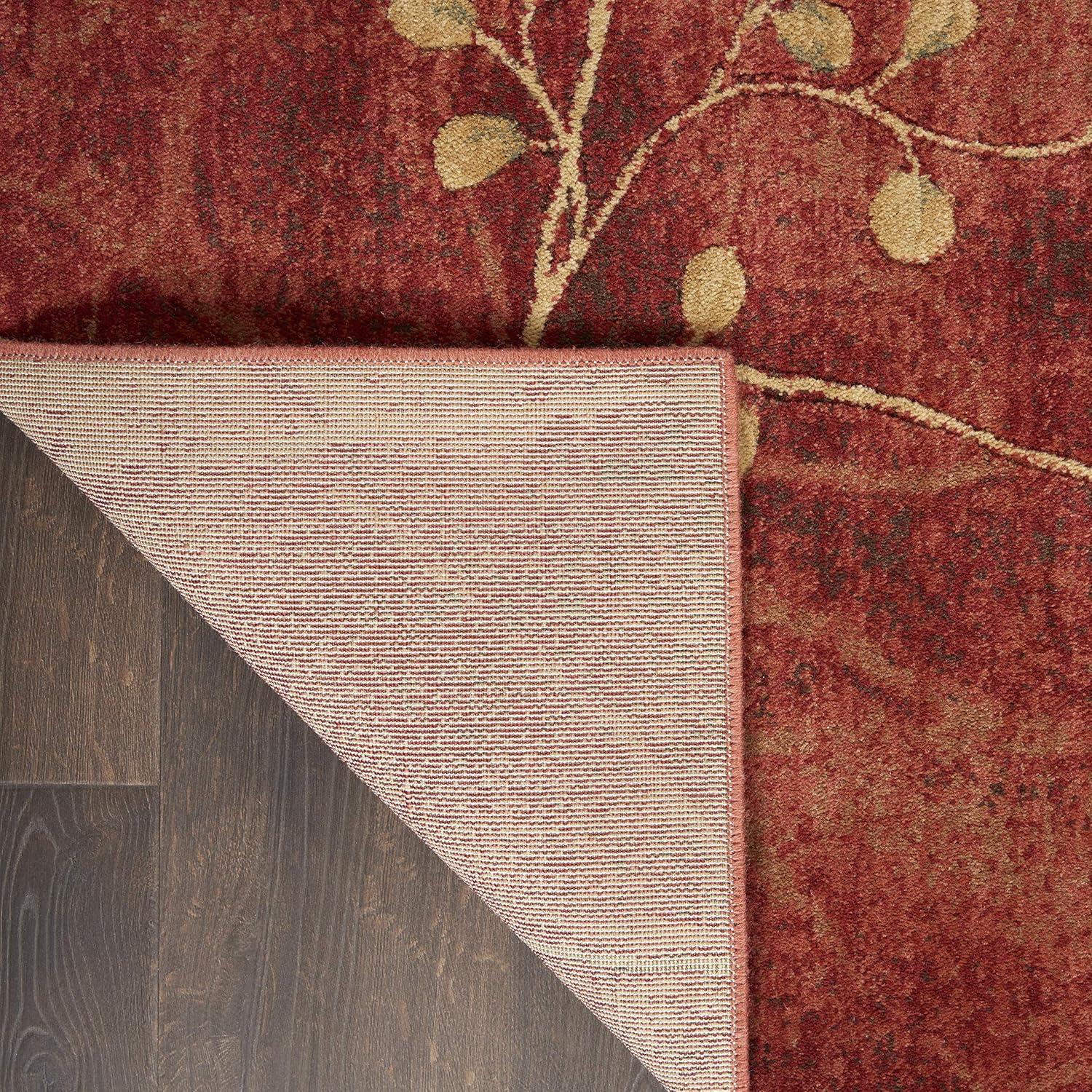 Nourison Somerset Latte Area Rug ST74 6'7" x 9'7"