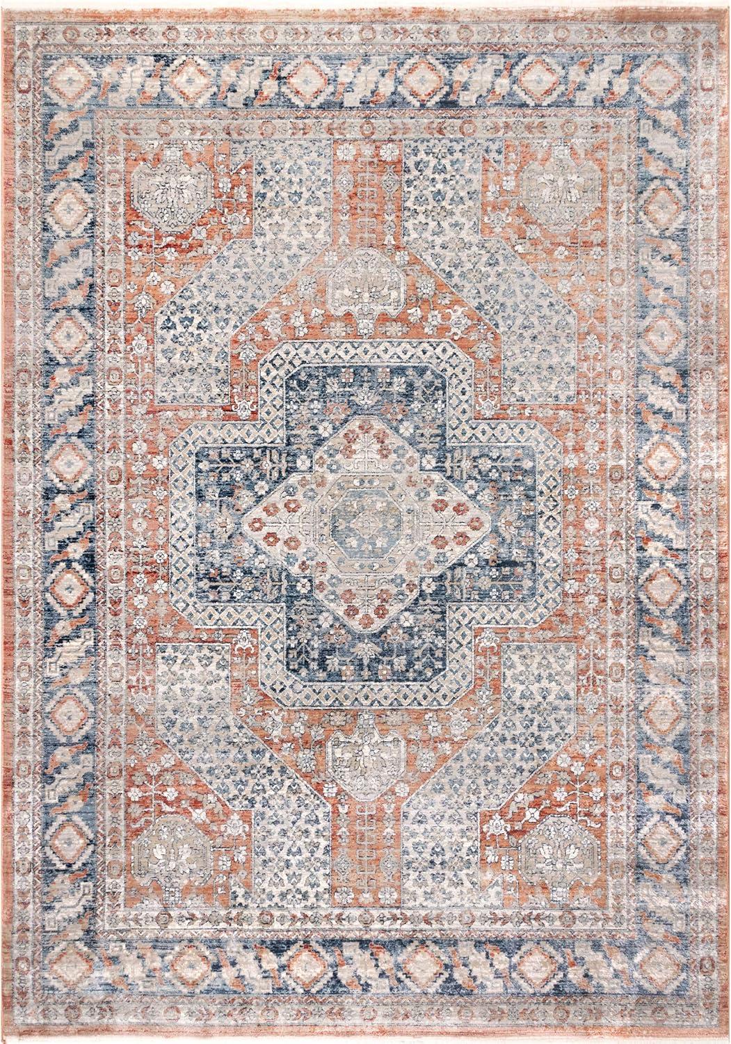 Westlyn Faded Medallion Area Rug - nuLOOM