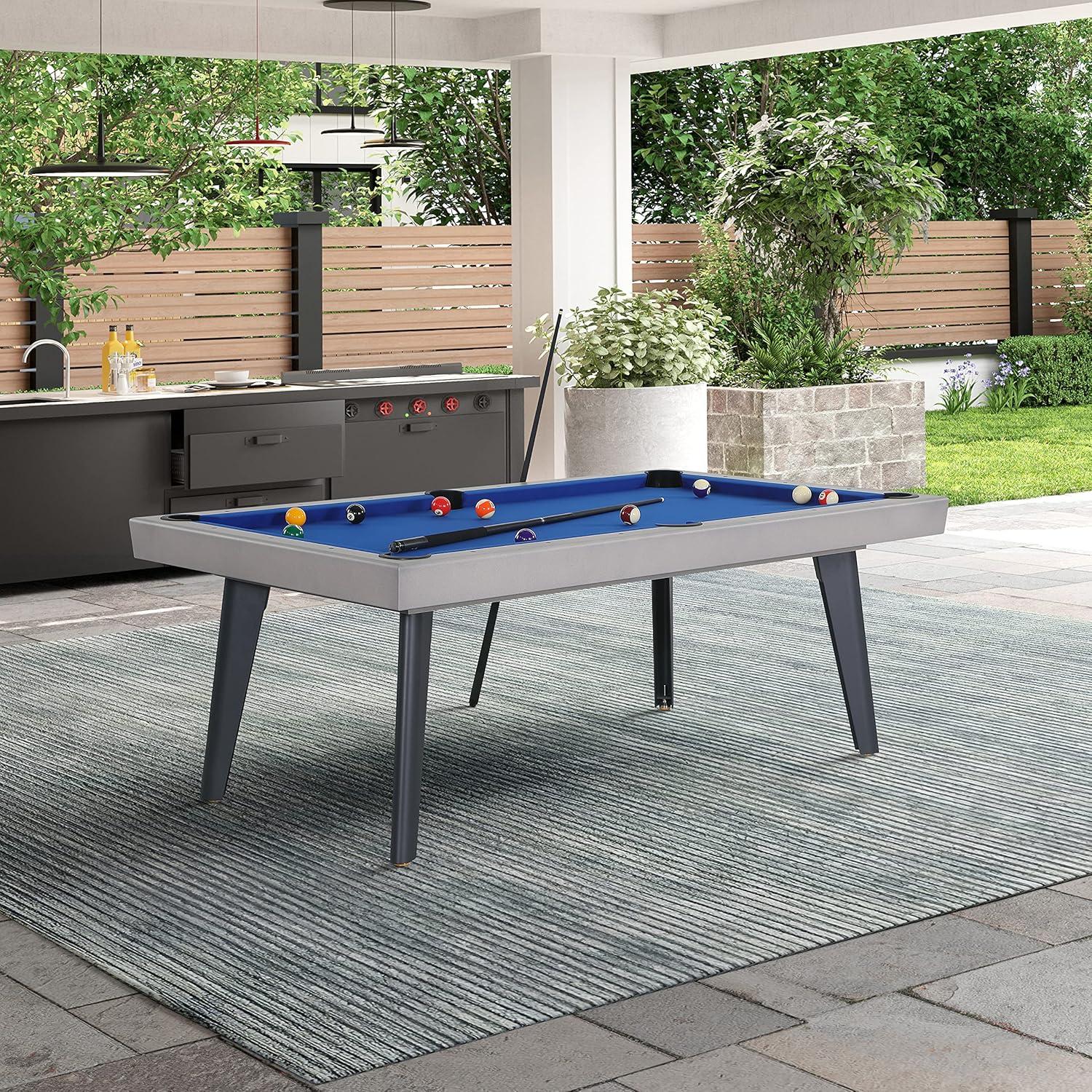 Santorini 82 Inch Slate Pool Table