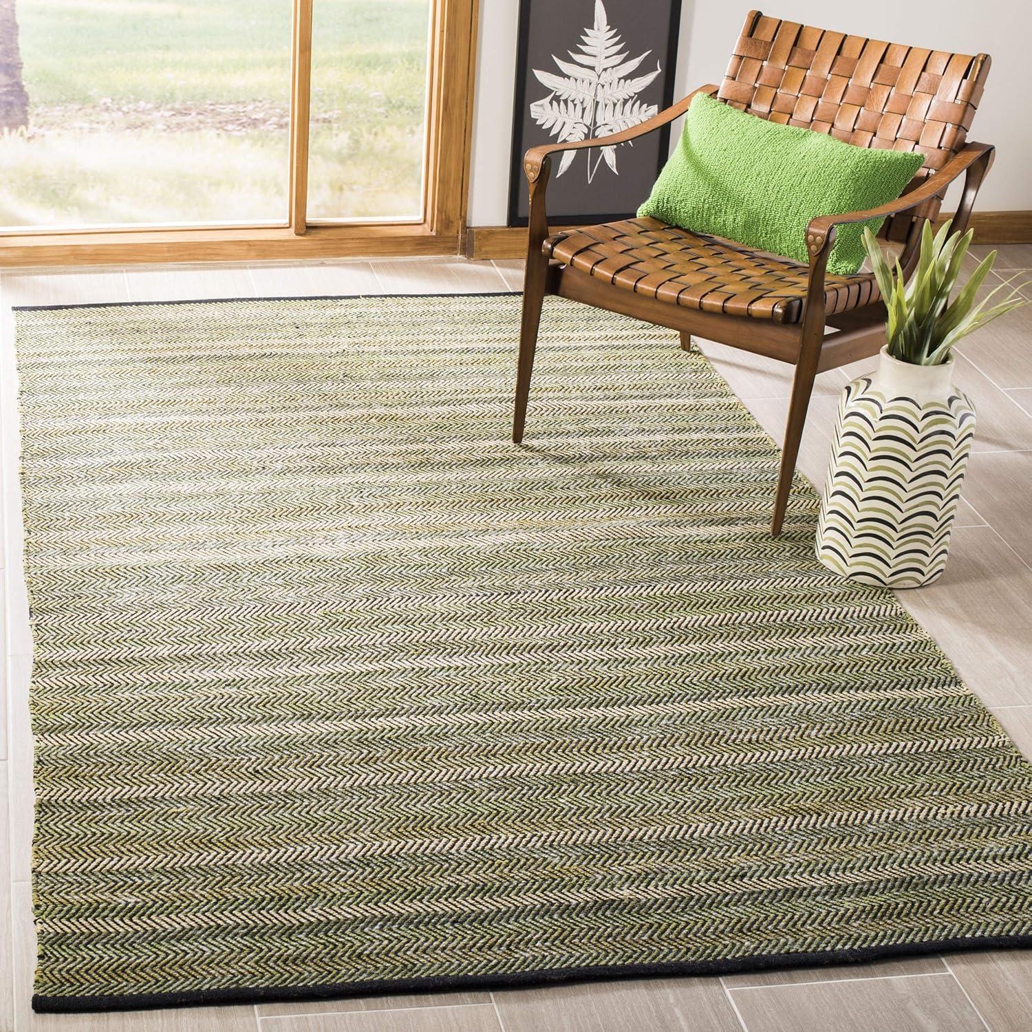 Striped Kilim STK421 Hand Woven Area Rug  - Safavieh