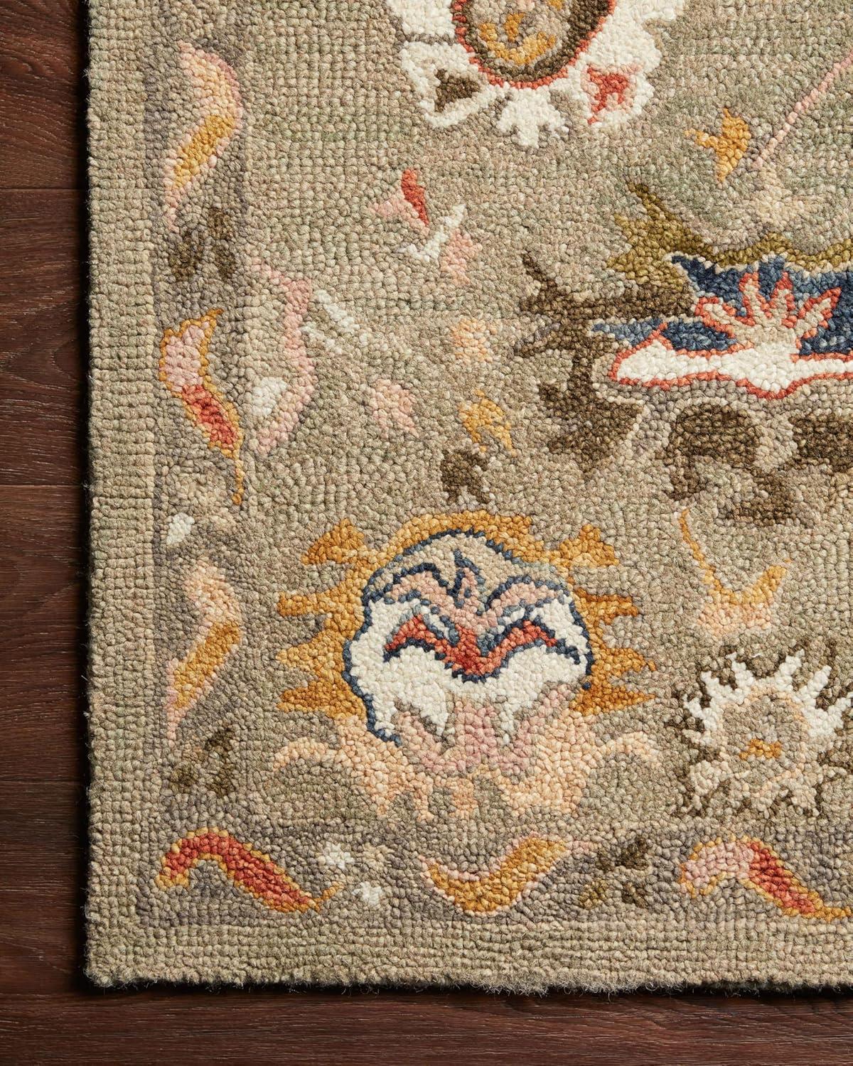 Loloi Padma Collection PMA-02 Grey/Multi 2'-3" x 3'-9" Accent Rug