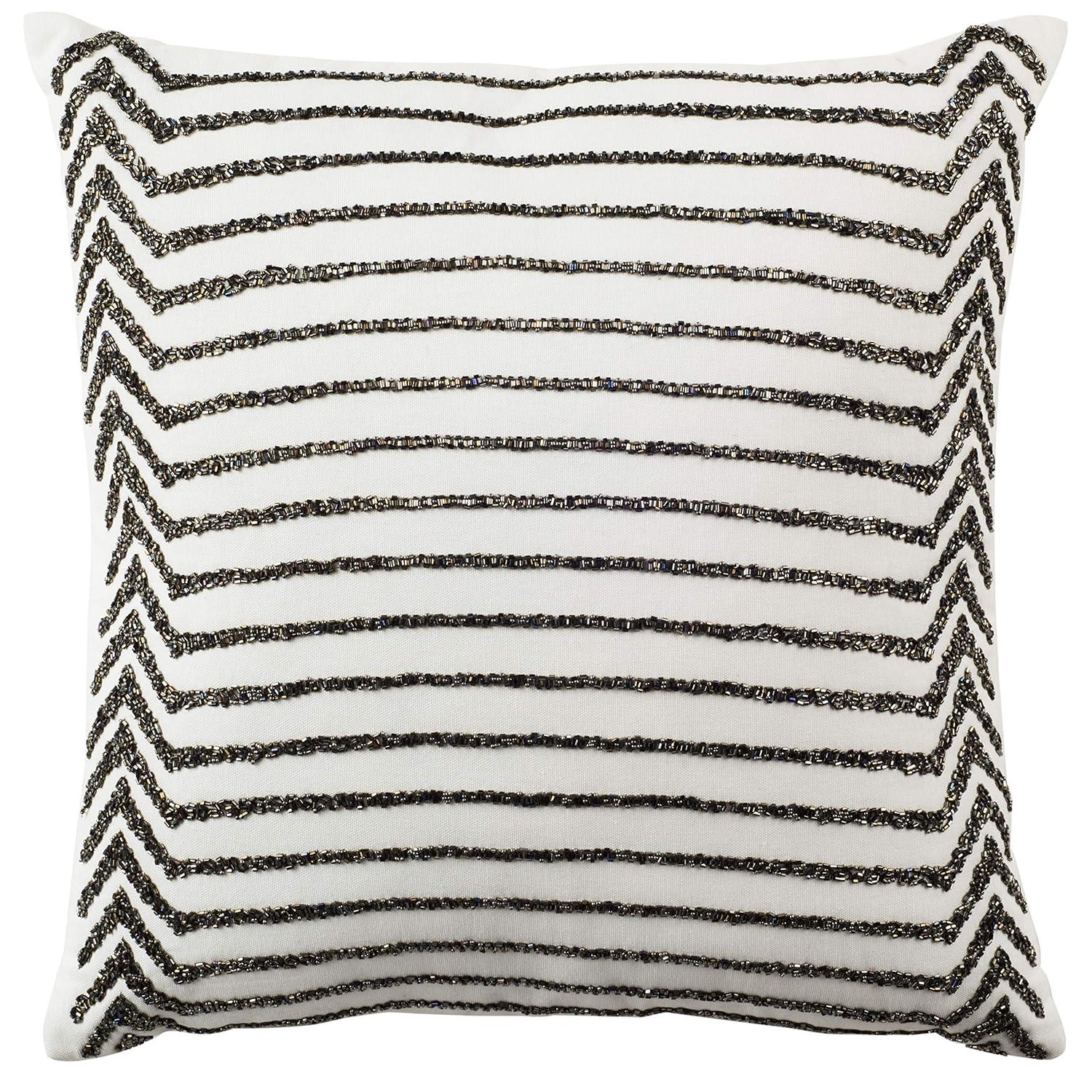 Safavieh Appliqued Cotton Throw Pillow