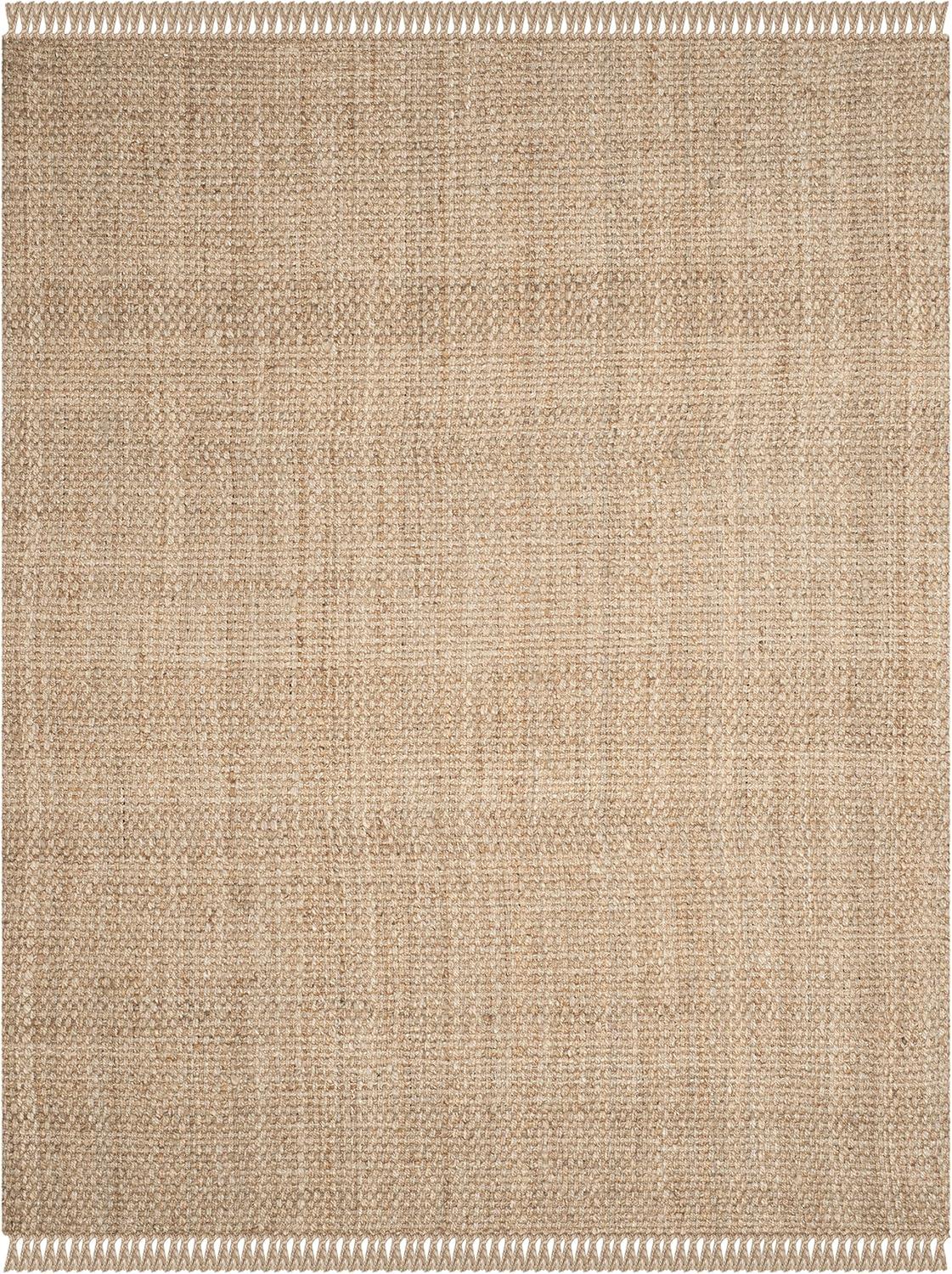 SAFAVIEH Natural Fiber Doncho Bordered Area Rug, Natural, 6' x 9'