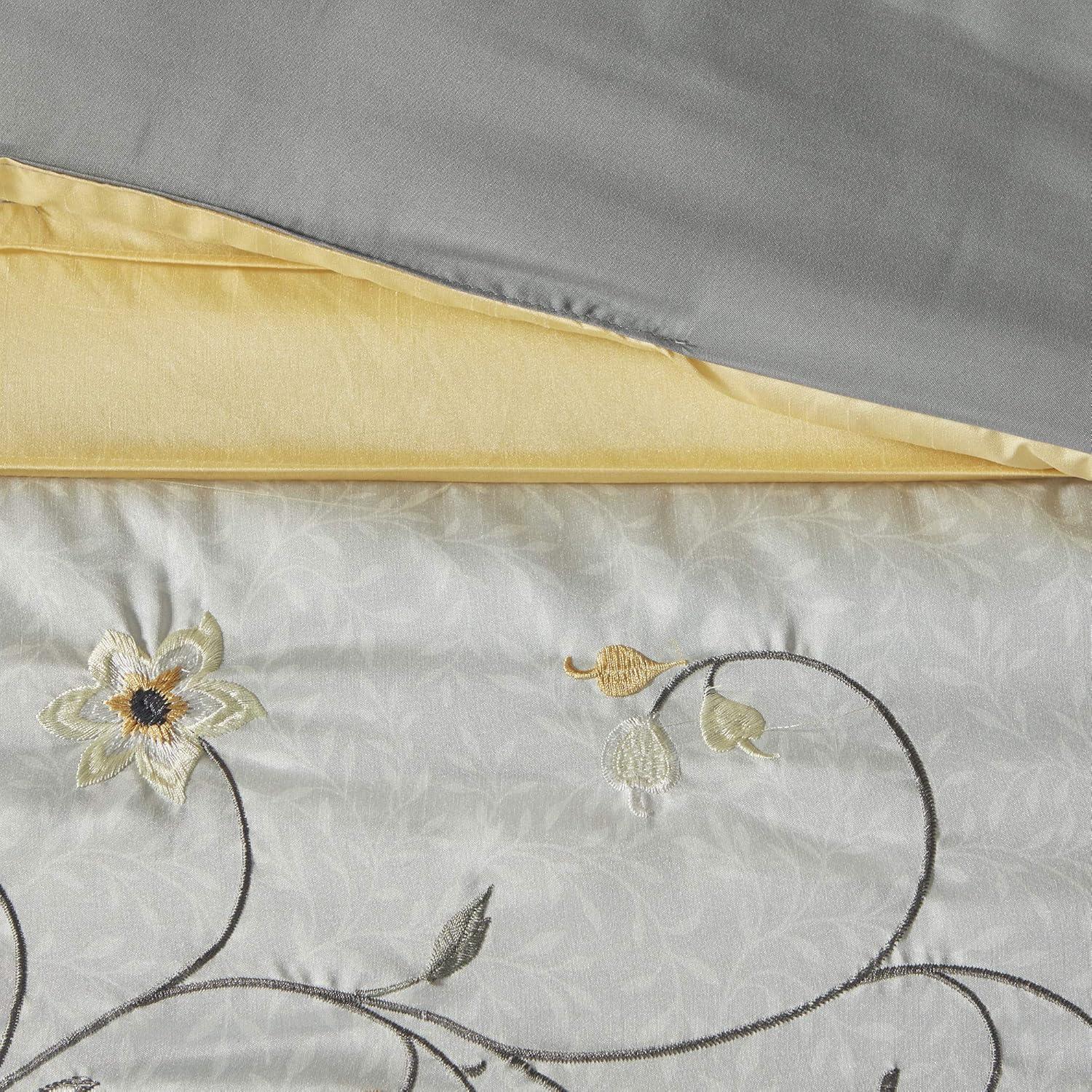 Serene Embroidered 7 Piece Comforter Set
