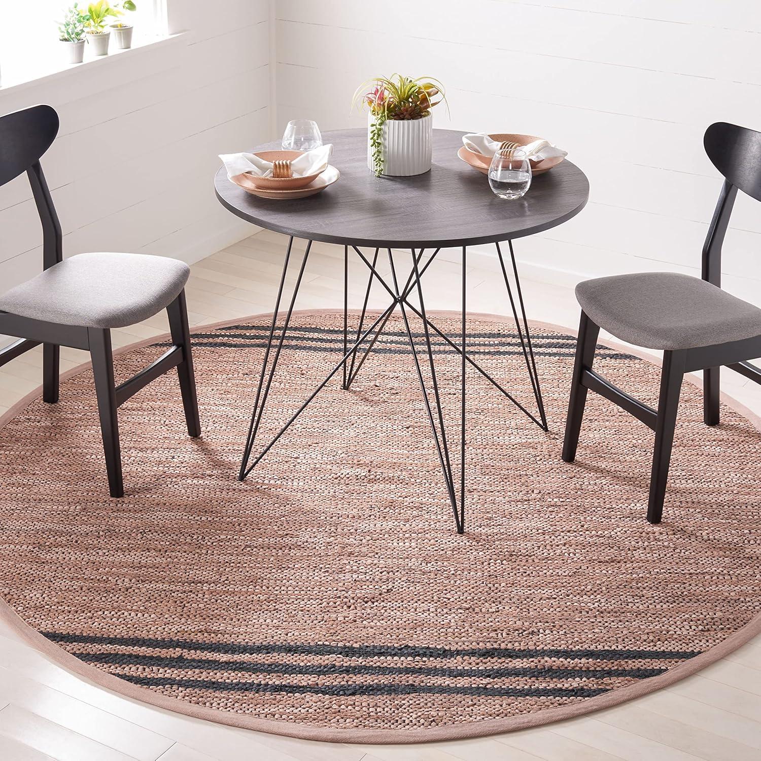 SAFAVIEH Vintage Leather VTL400T Brown / Black Rug