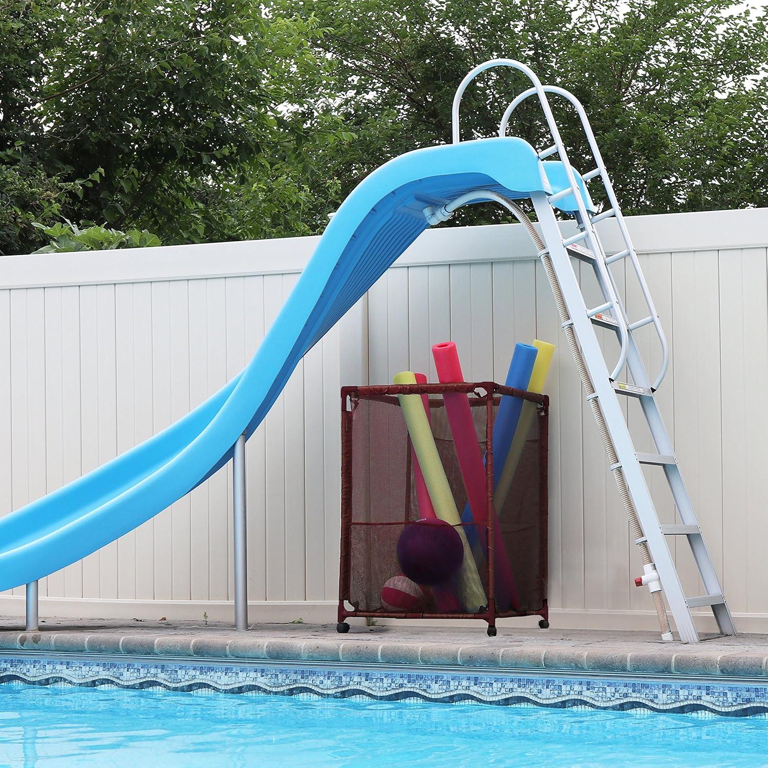 Essentially Yours Essentially Yours 24'' W 0 Gallons Water Resistant Plastic Deck Box with Wheels