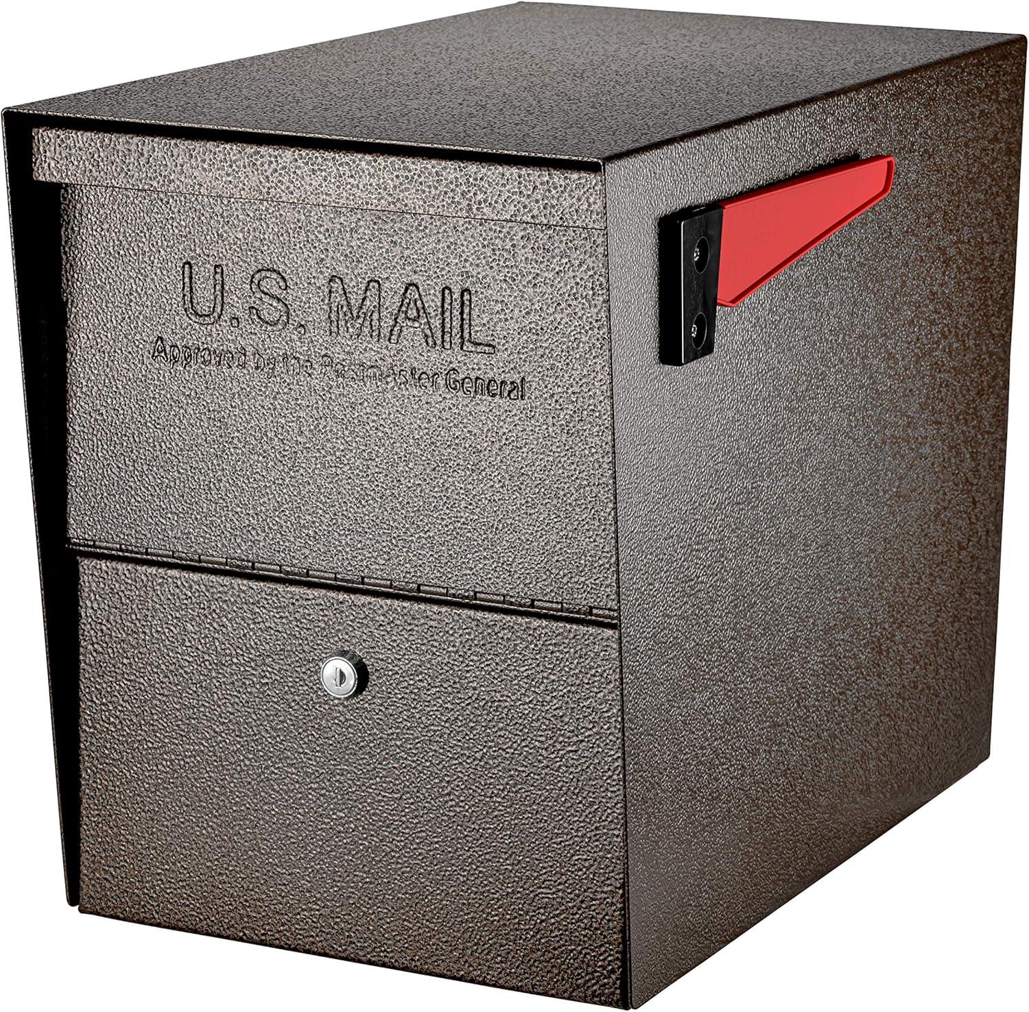 Package Master Locking Post Mounted Mailbox