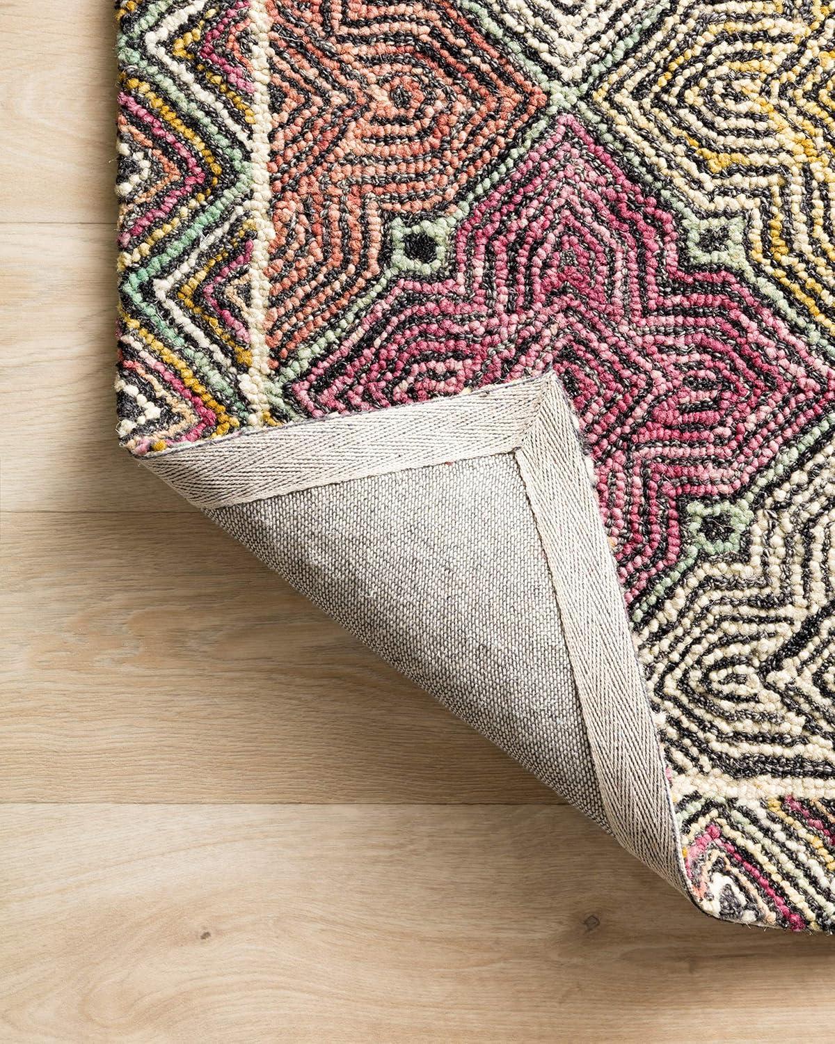 Loloi II Spectrum Geometric Charcoal / Multi Area Rug