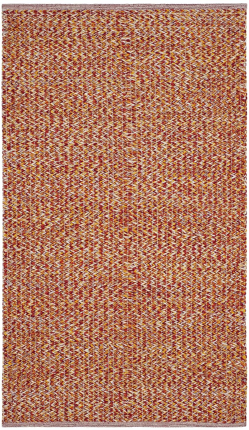 Montauk MTK602 Hand Woven Area Rug - Orange/Multi - 3'x5' - Safavieh.