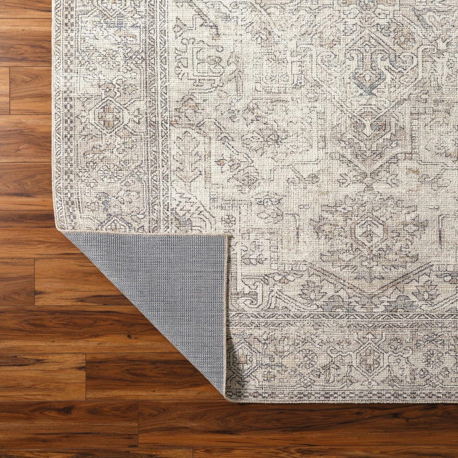 Becki Owens x Livabliss Margot Oriental Light Gray/Beige Area Rug