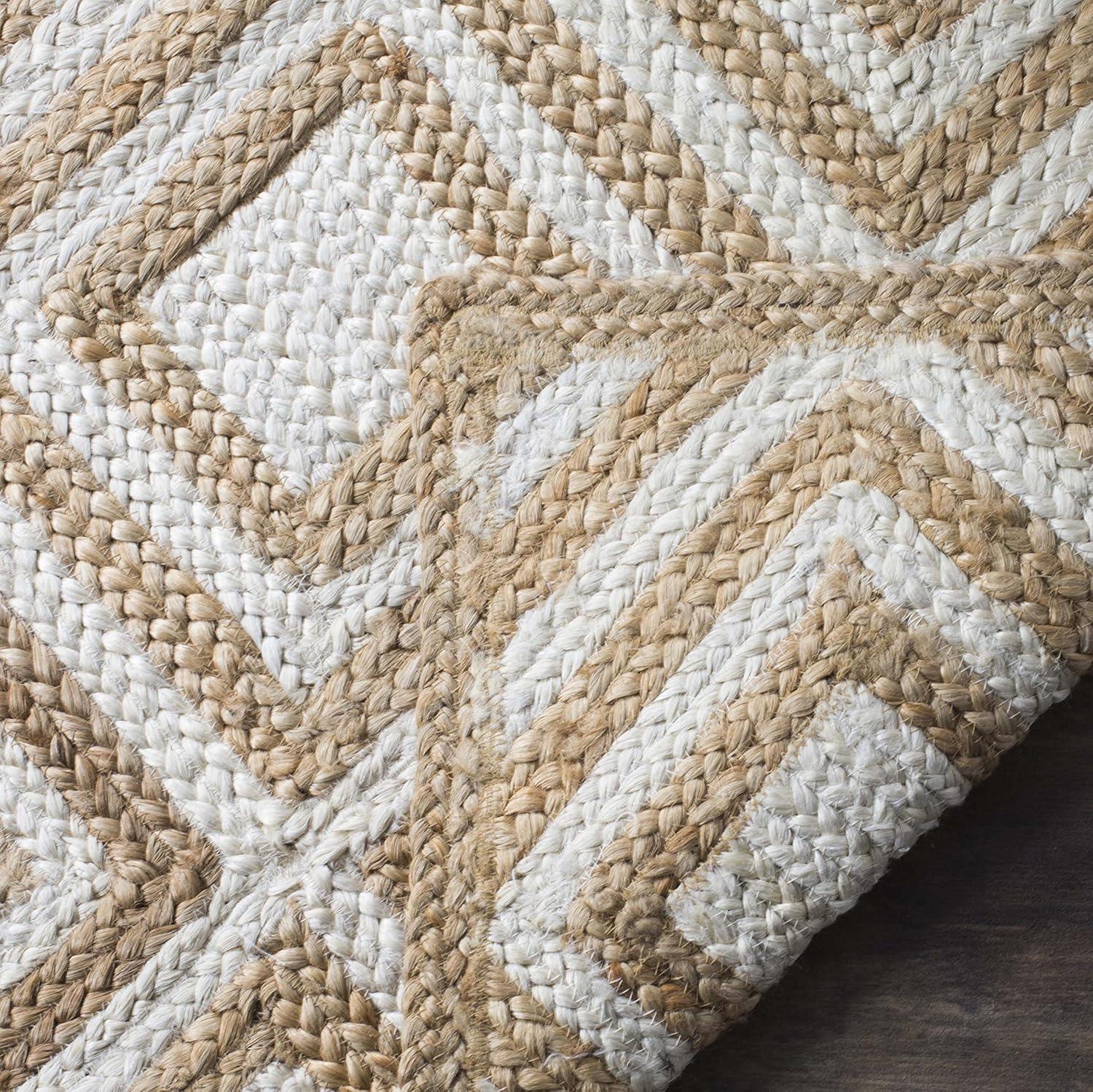 Cape Cod CAP304 Hand Woven Area Rug - Natural/Ivory - 5'x8' - Safavieh.