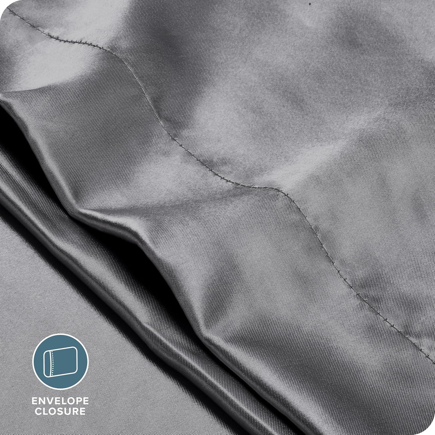 Bare Home 100% Mulberry Silk Pillowcase Envelope Closure