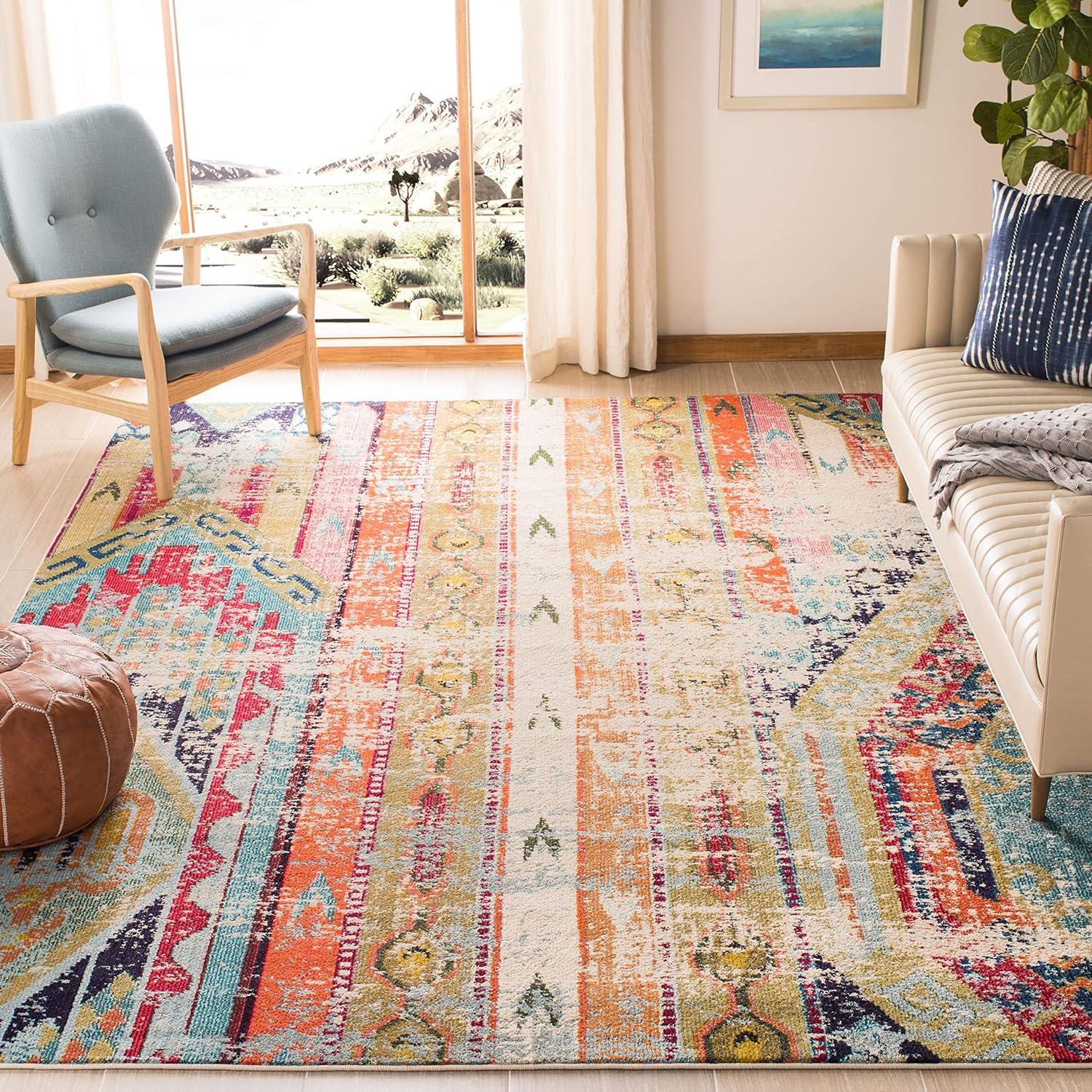 Monaco MNC222 Power Loomed Area Rug  - Safavieh