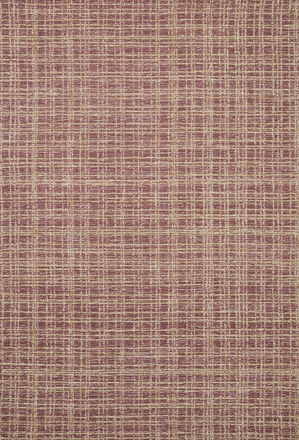 Polly I Hand-Tufted Wool Rug by Chris Loves Julia x Loloi - Berry and Natural / 2'6" x 9'9" Runner