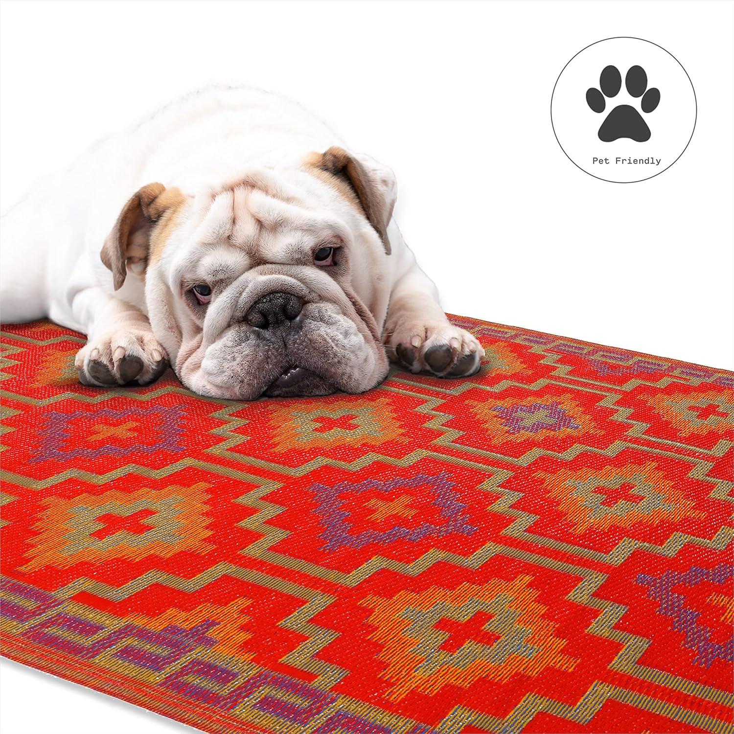 Luz Reversible Indoor/Outdoor Mat