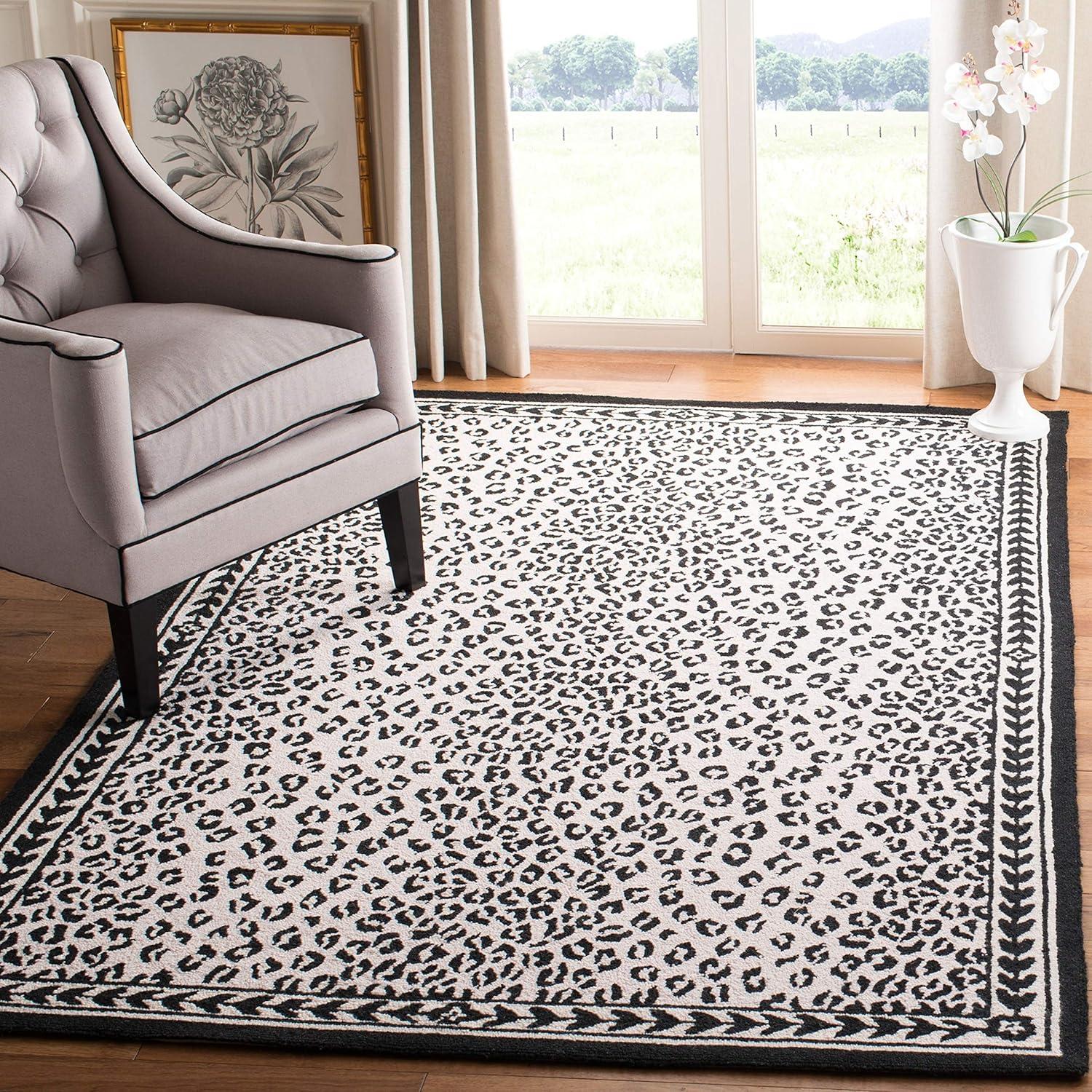 Chelsea Hand Hooked Wool Animal Print Rug