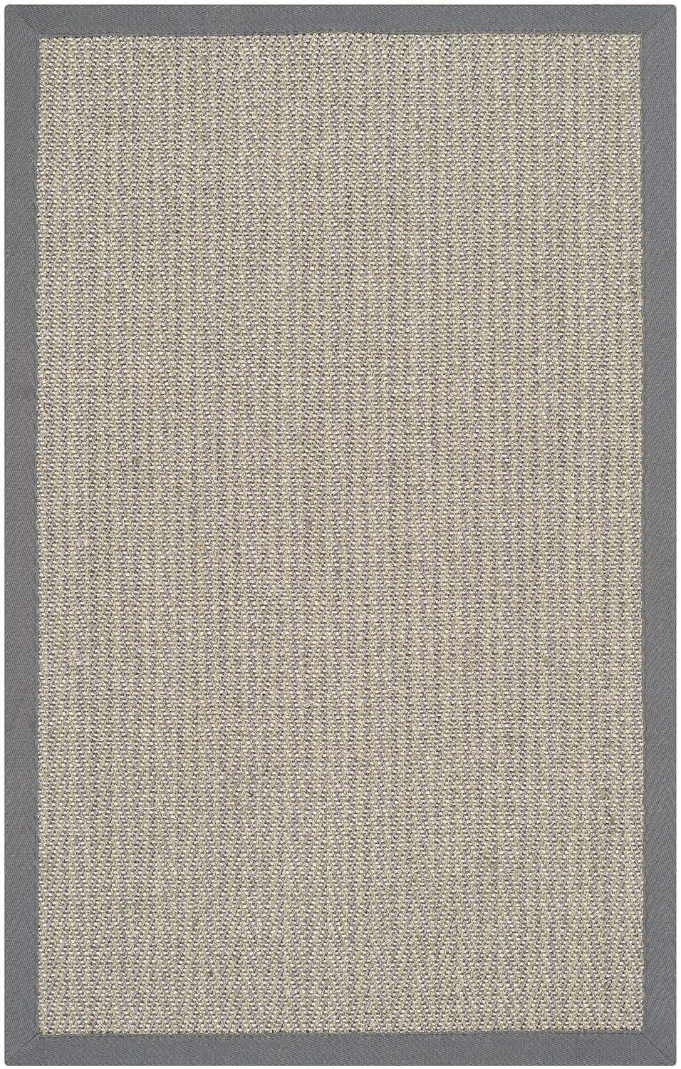 Natural Fiber NF444 Power Loomed Indoor Accent Rug - Grey Brown/Grey - 2'6"x4' - Safavieh.