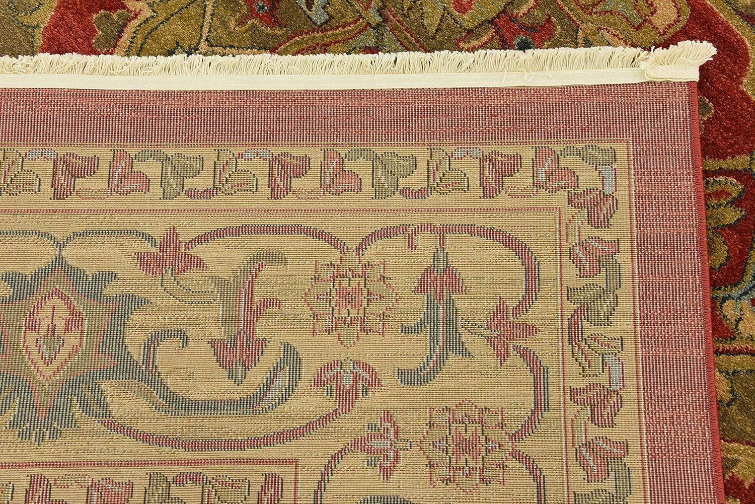 Unique Loom 8' 0 x 11' 0 Red Sahand Arsaces Area Rug