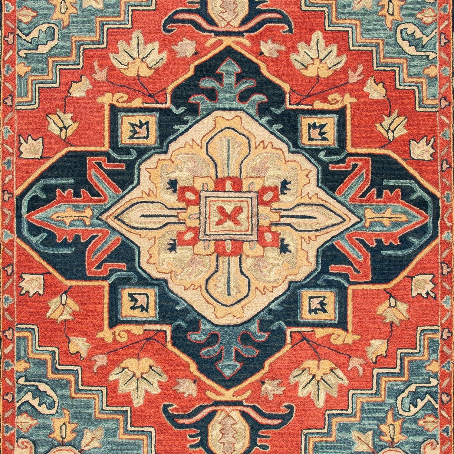 Heritage HG920 Hand Loomed Area Rug - Beige/Grey - 8'x10' - Safavieh.
