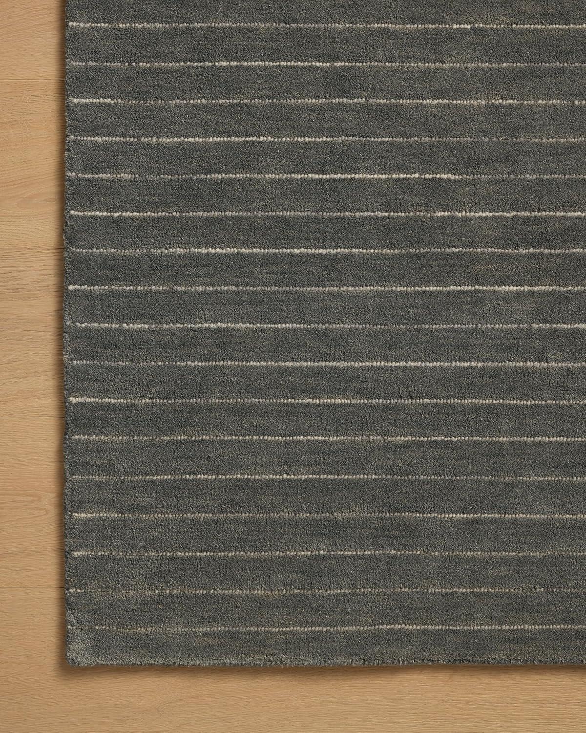 Chris Loves Julia x Loloi Henry Charcoal / Ivory Area Rug