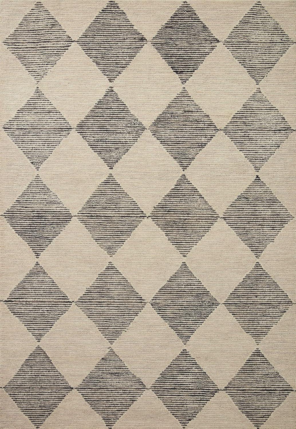 Chris Loves Julia x Loloi Francis Wool Spa/Granite Rug