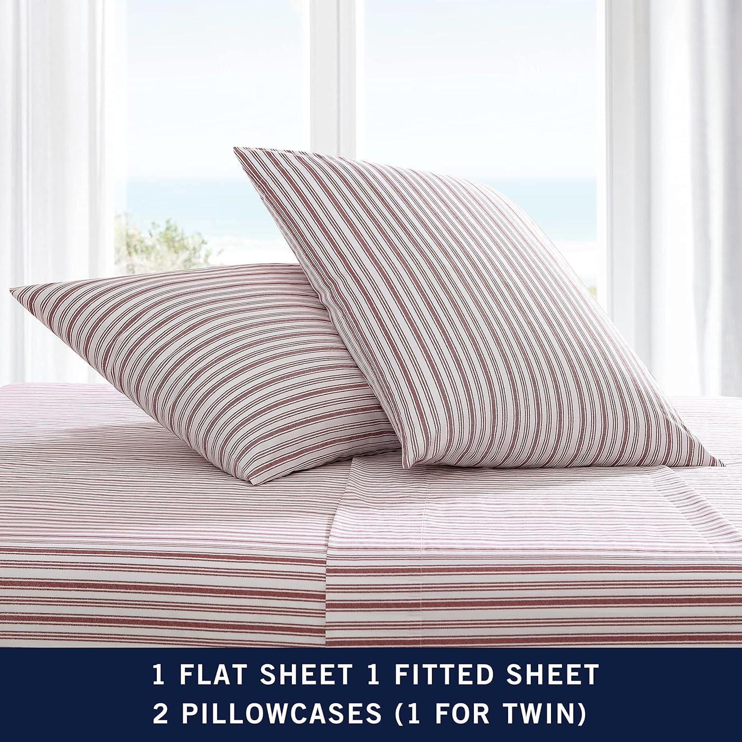 Nautica Nautica Printed Cotton Percale Sheet Sets
