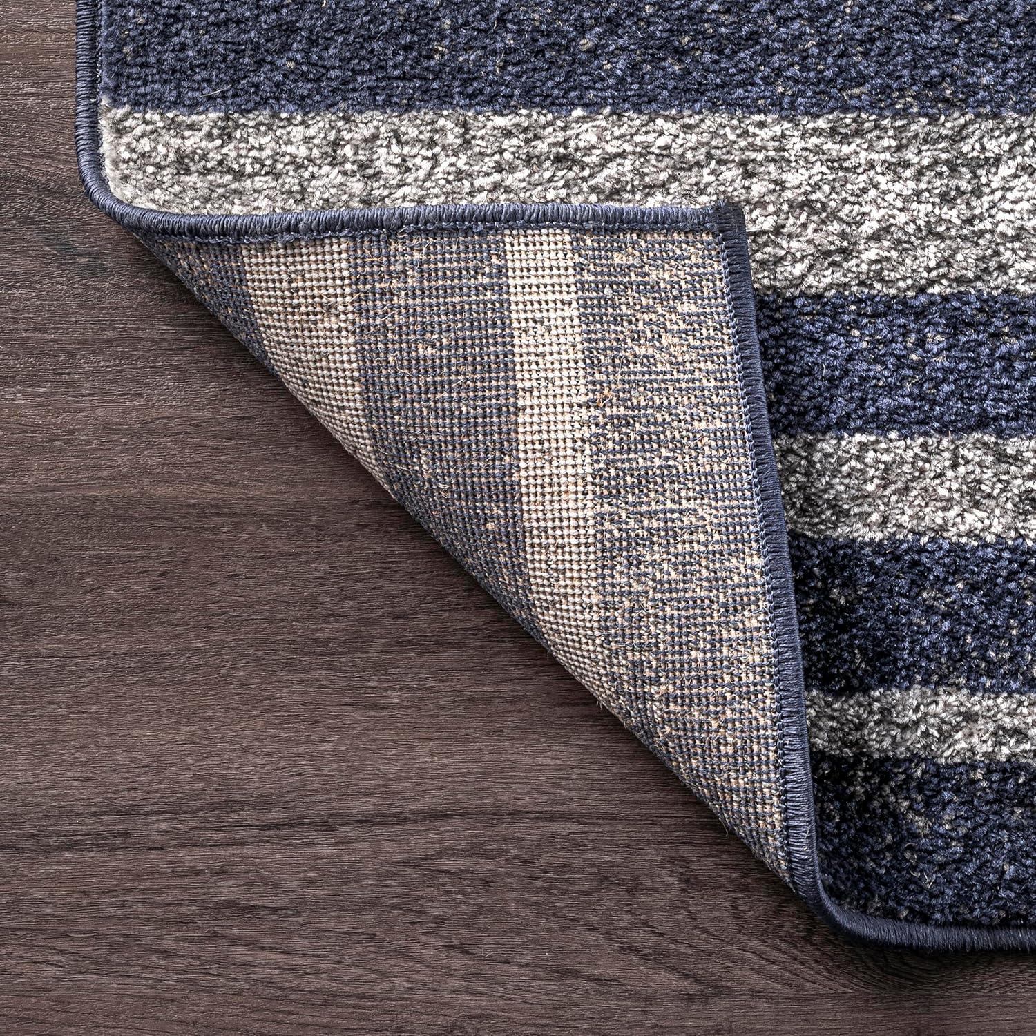 Nuloom Starfish Animal Print 4x6 Indoor Area Rug for Living Room Bedroom Dining Room Kitchen, Grey/Blue
