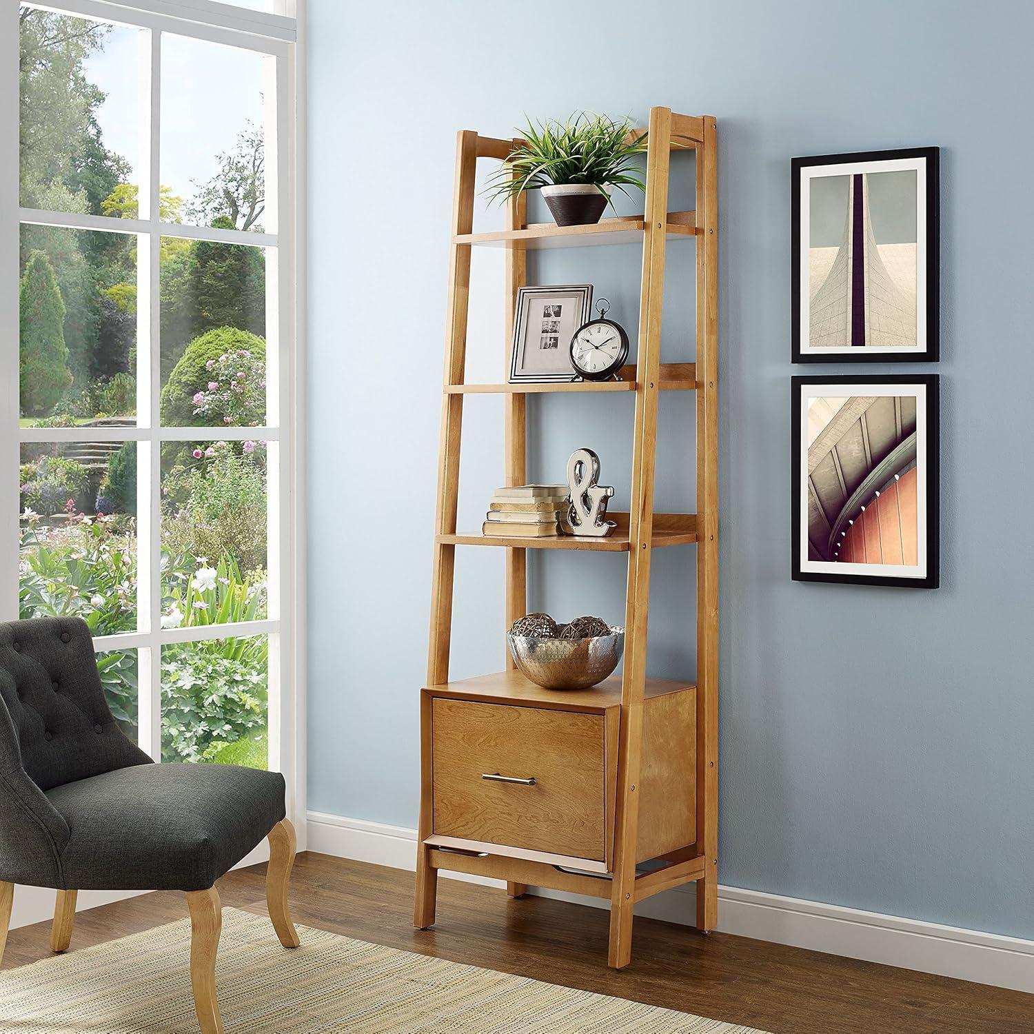 Stiles Narrow Etagere Bookcase