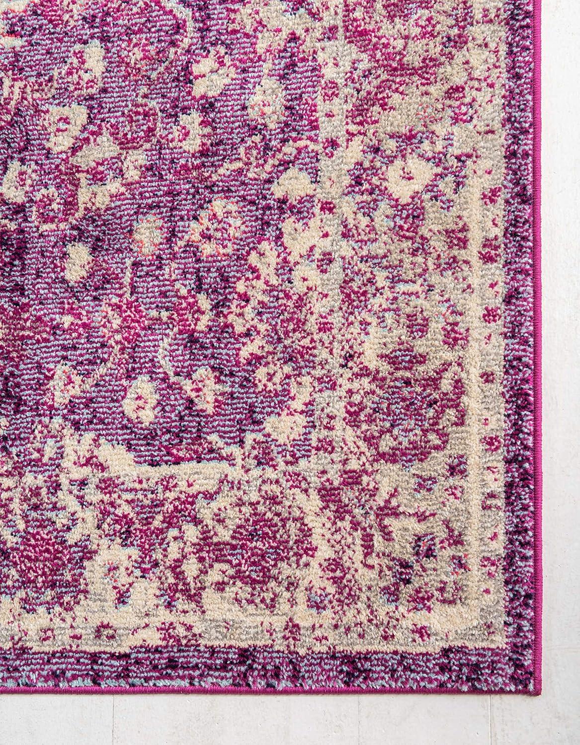 Penrose Krystle Purple 8 ft. x 10 ft. Area Rug