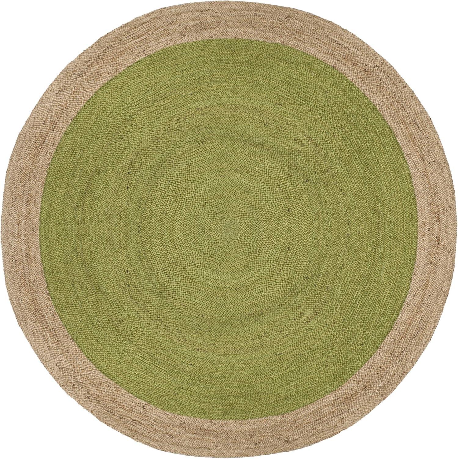 Vicksburg Natural Fiber Hand Woven Jute Solid Color Rug