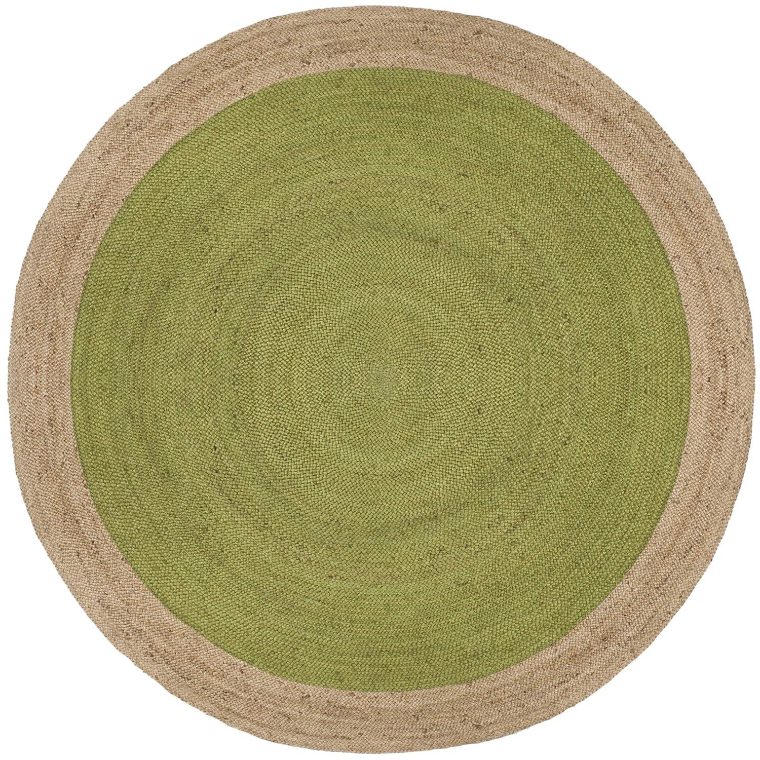 Vicksburg Natural Fiber Hand Woven Jute Solid Color Rug