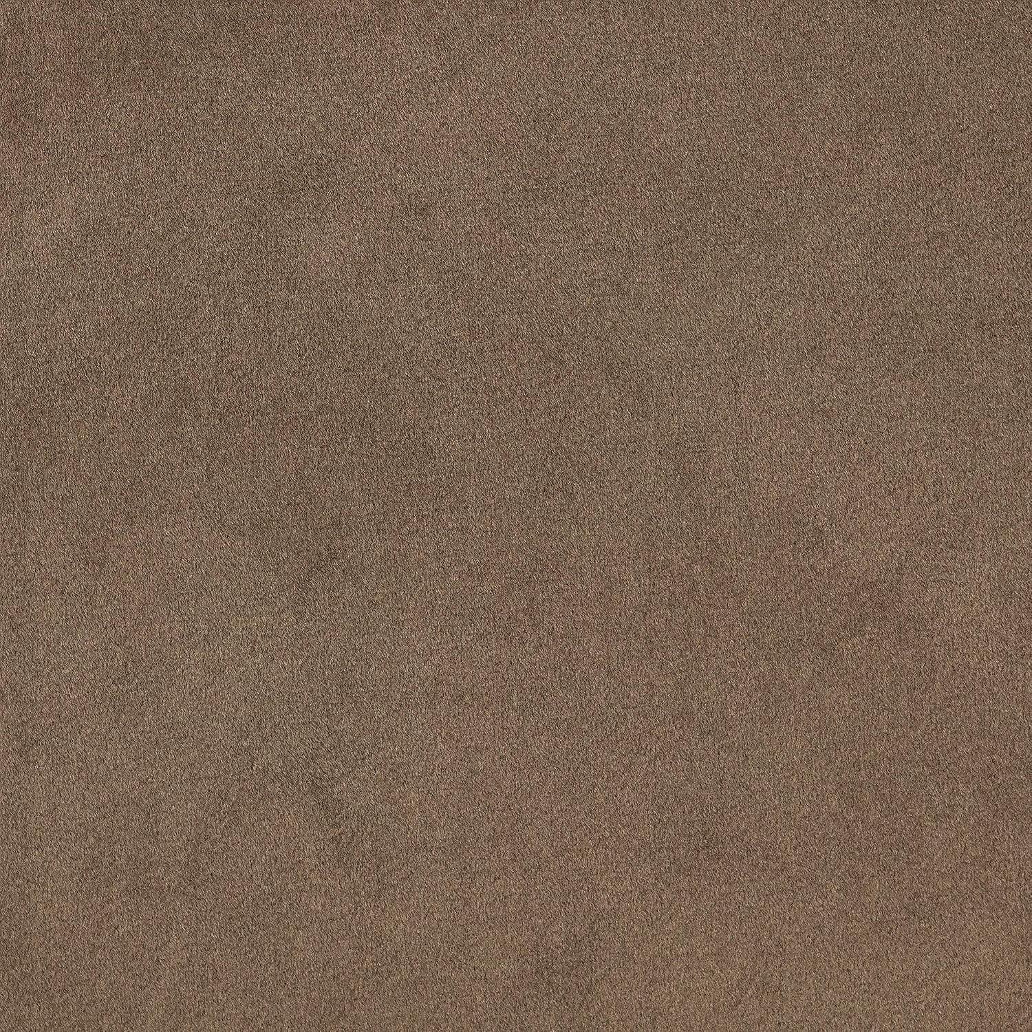 Chanasya 2pk Solid Velvet Room Darkening Blackout Privacy Window Curtain Panels - Set of 2 - 52 x 63 Inches Long - Taupe