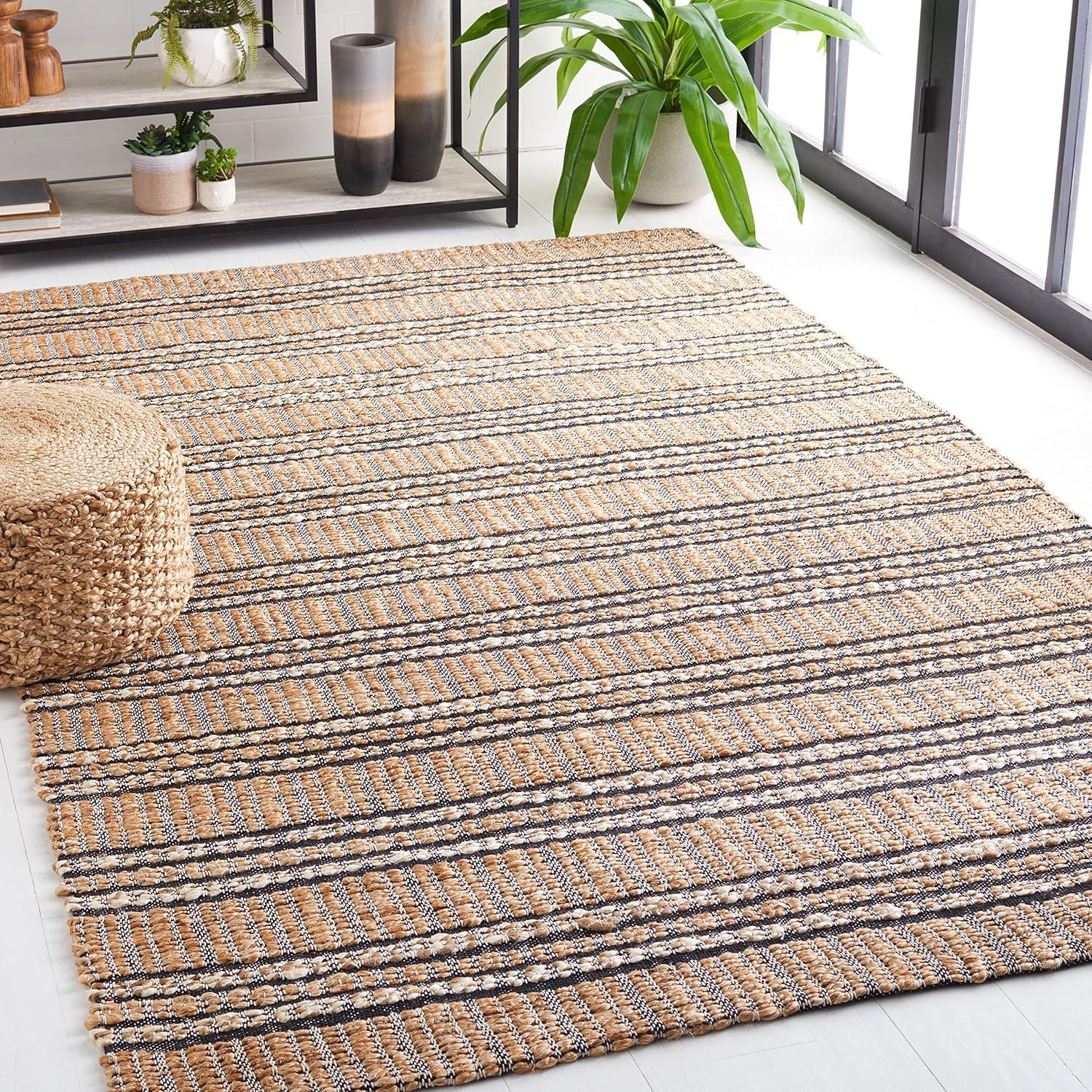 Natural Fiber NFB651 Power Loomed Area Rug  - Safavieh