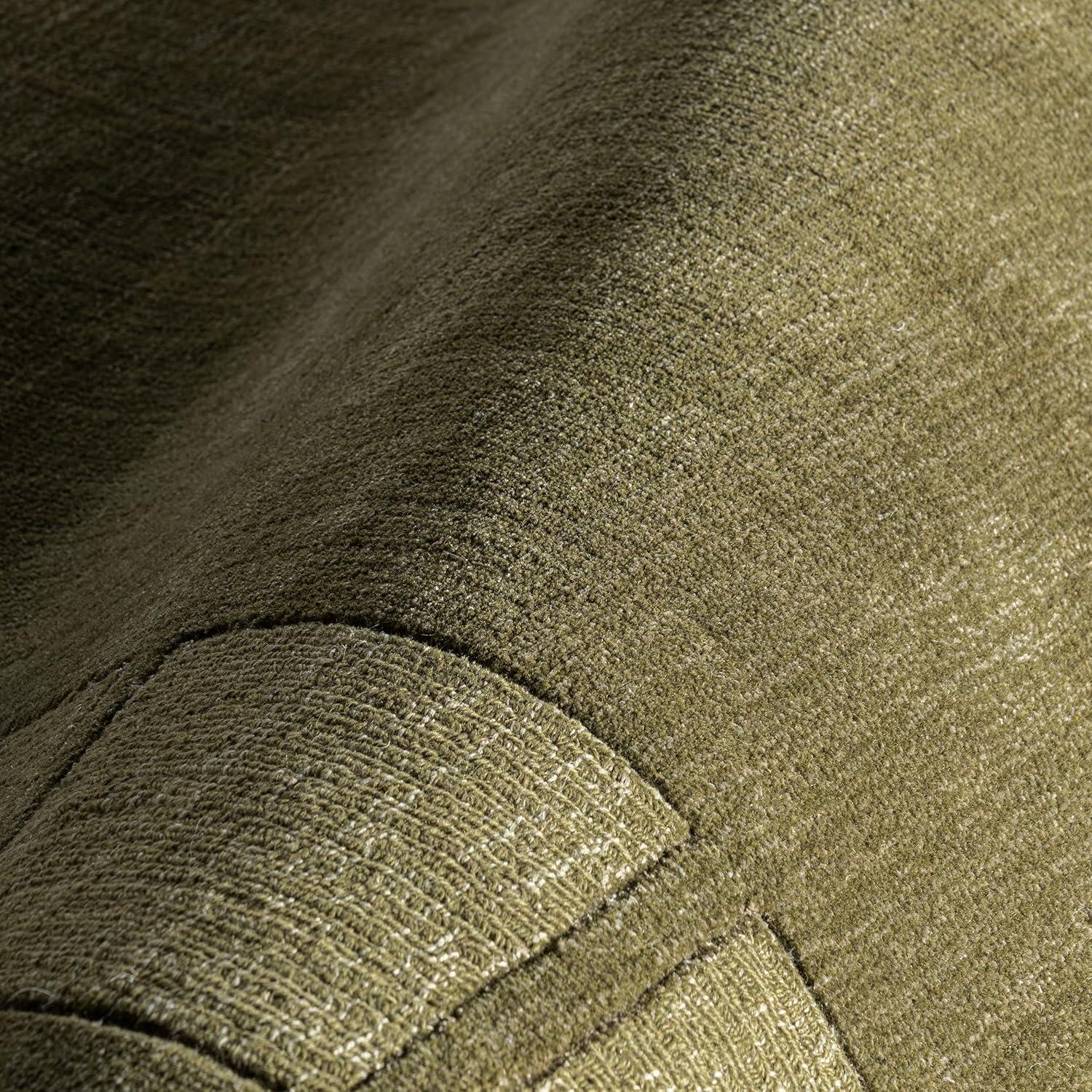 Milchan High Low Wool Blend Area Rug