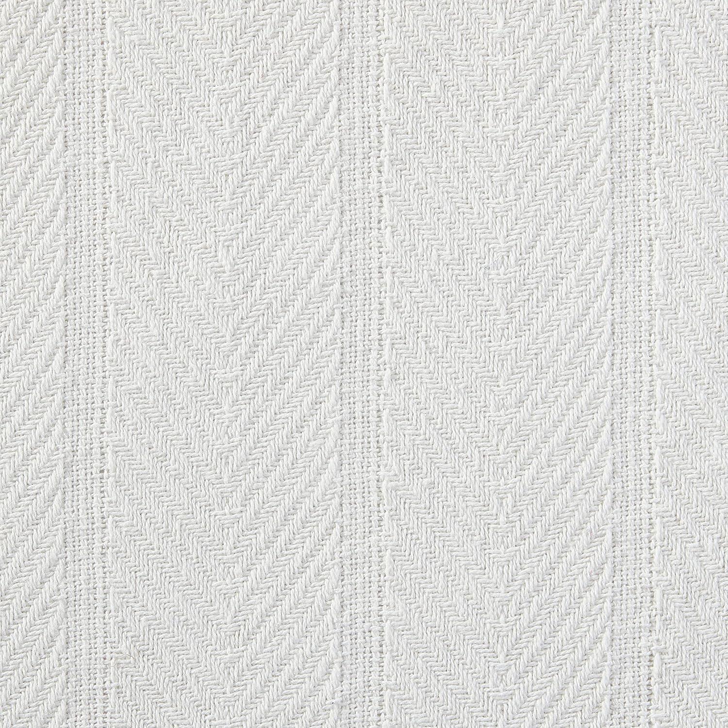 Eddie Bauer Eddie Bauer Herringbone Cotton Reversible Blanket