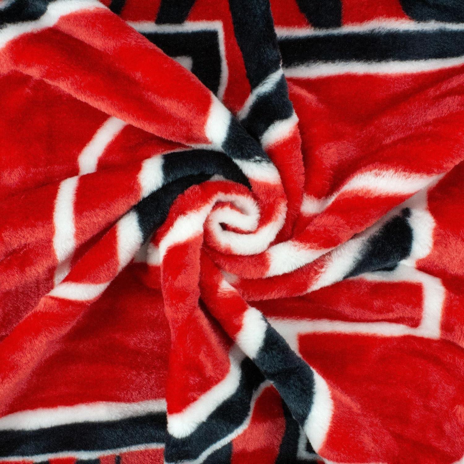 College Covers Louisiana State University Knitted Throw Blanket