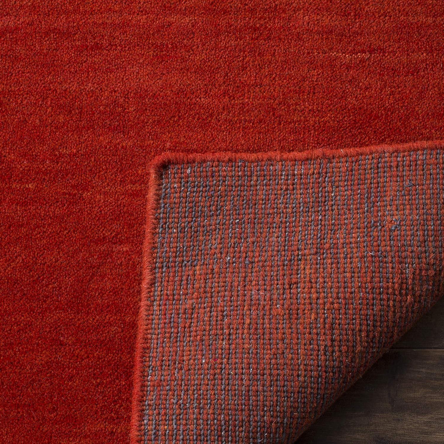 Himalaya HIM311 Hand Loomed Area Rug - Red - 3'x5' - Safavieh.