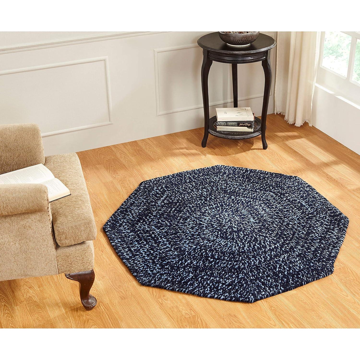 24" x 108" Chenille Solid Collection Mauve Reversible Indoor Area Utility Runner Rug - Better Trends