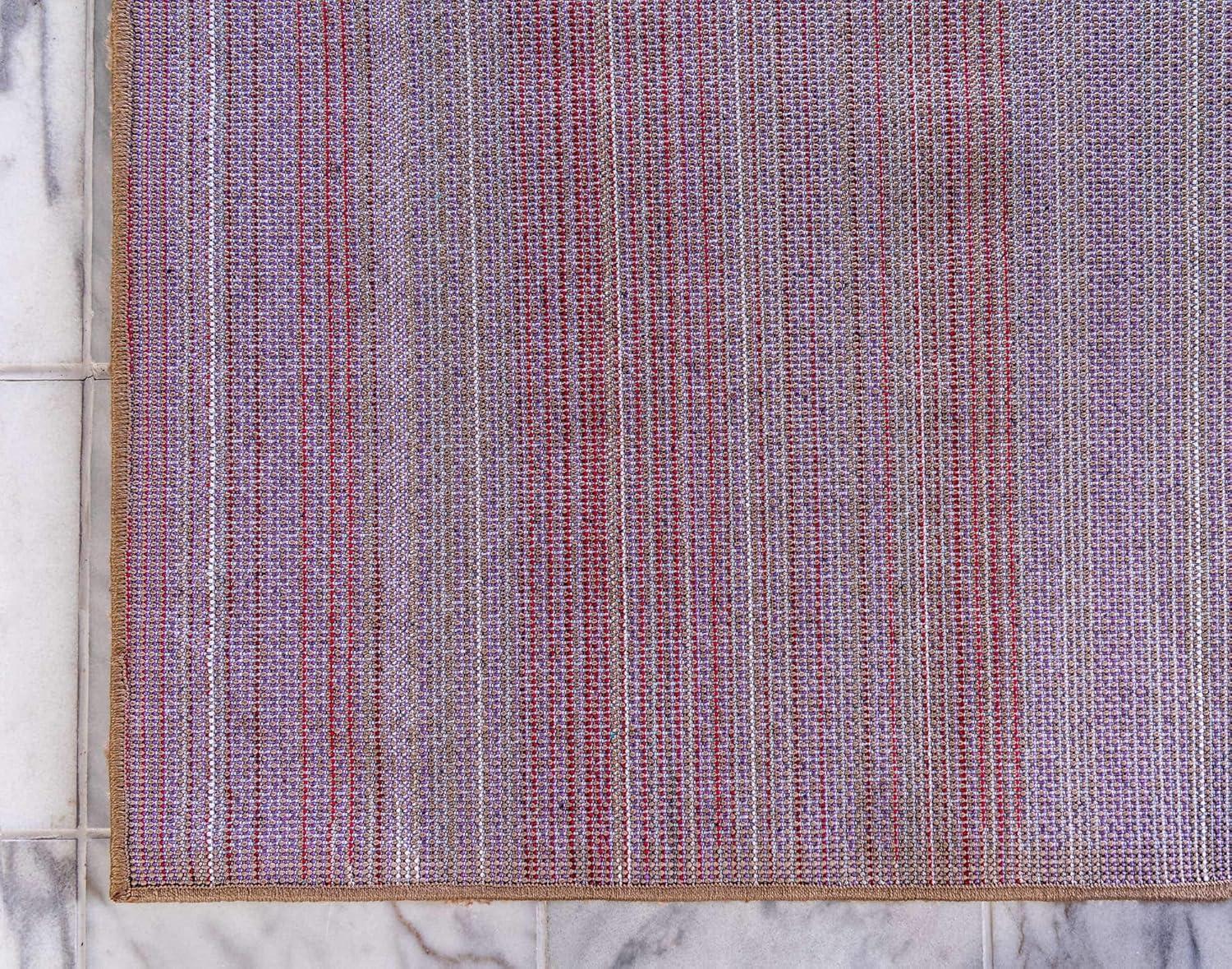 Unique Loom 5' 0 x 7' 7 Solo Calabasas Light Brown Area Rug