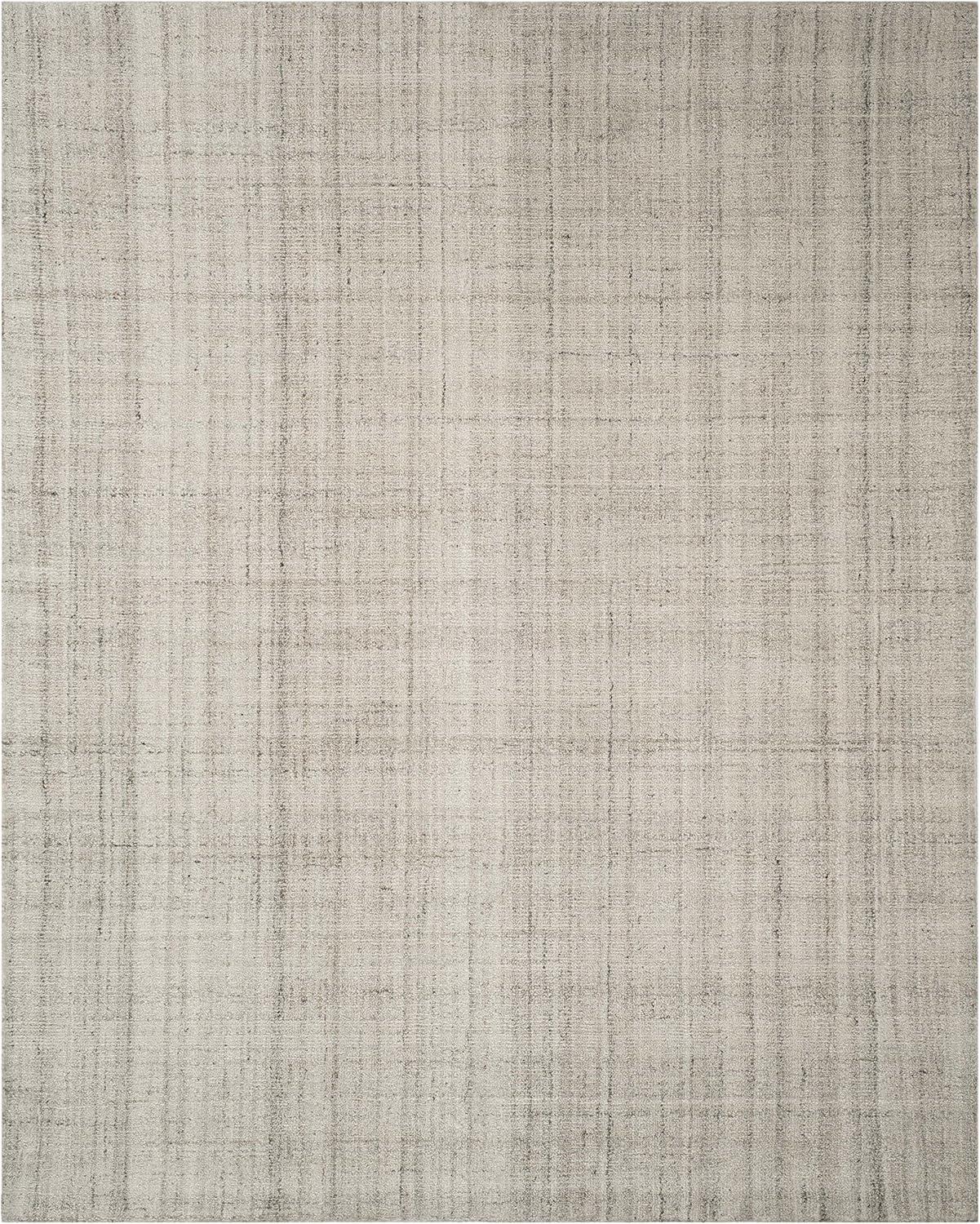 SAFAVIEH Abstract Bailey Striped Area Rug, Light Grey, 9' x 12'