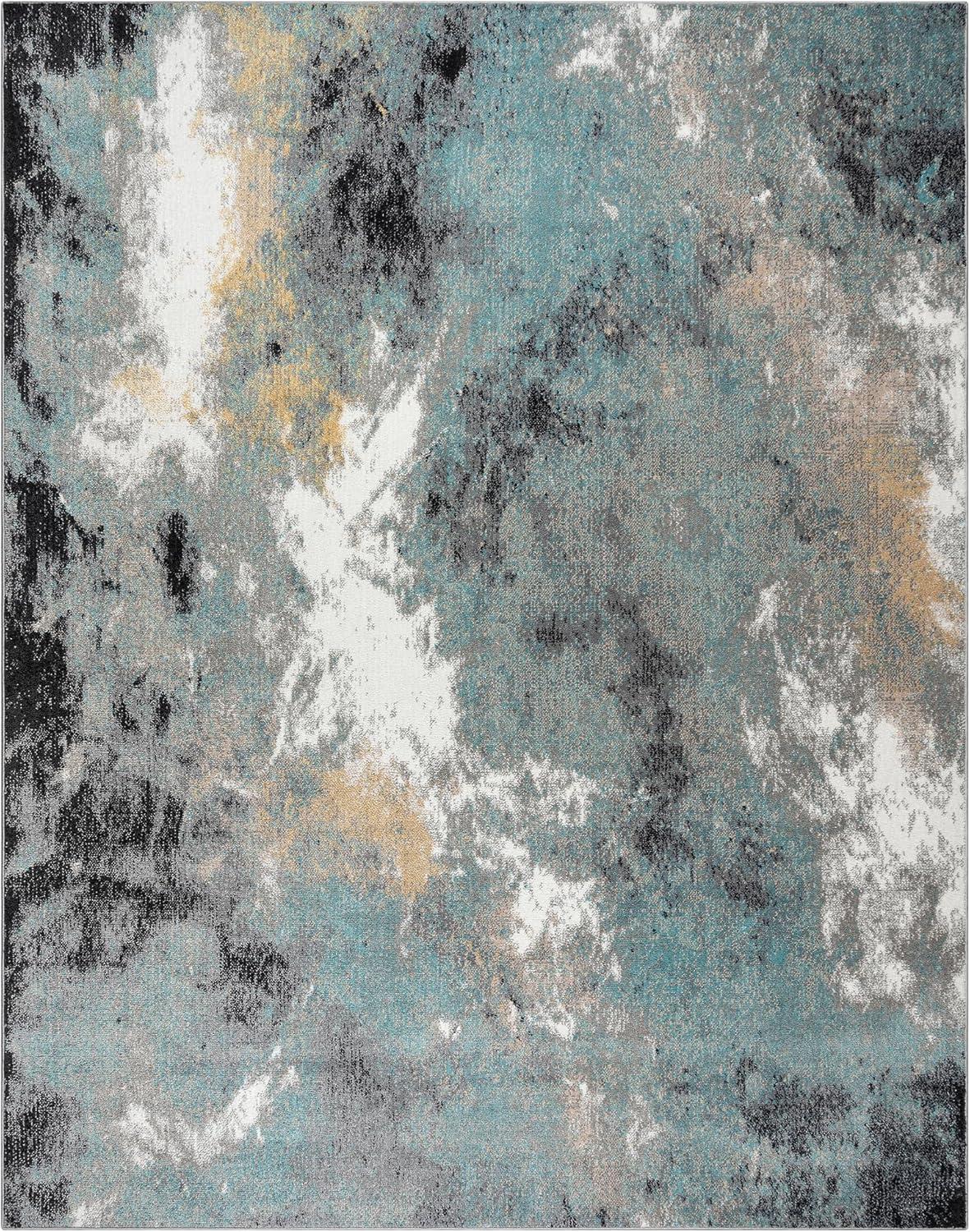 Gertmenian Alor Satori Modern Abstract Gray Indoor Polypropylene Area Rug