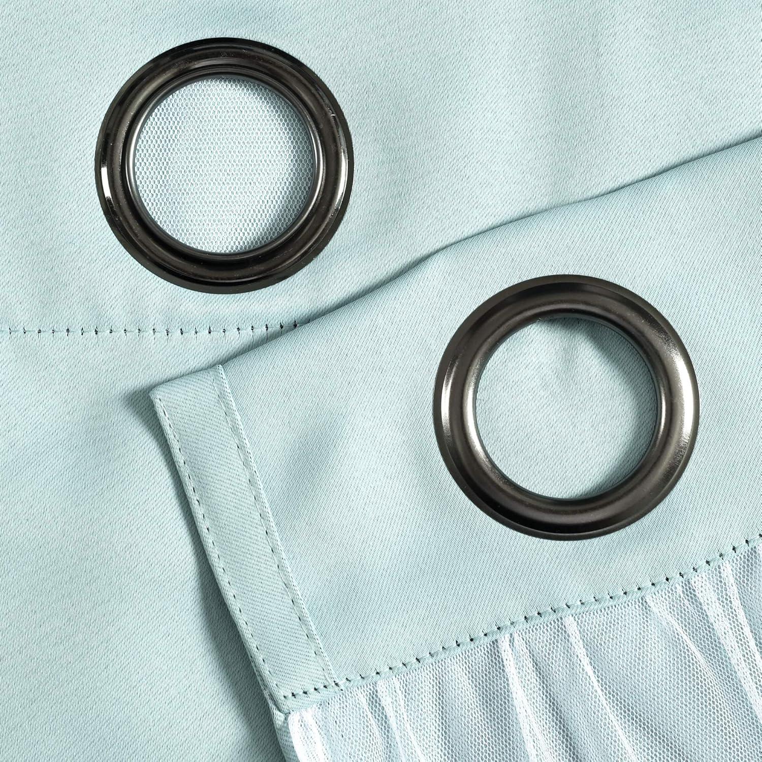 Lush Decor Polyester Blackout Curtain Pair (Set of 2)